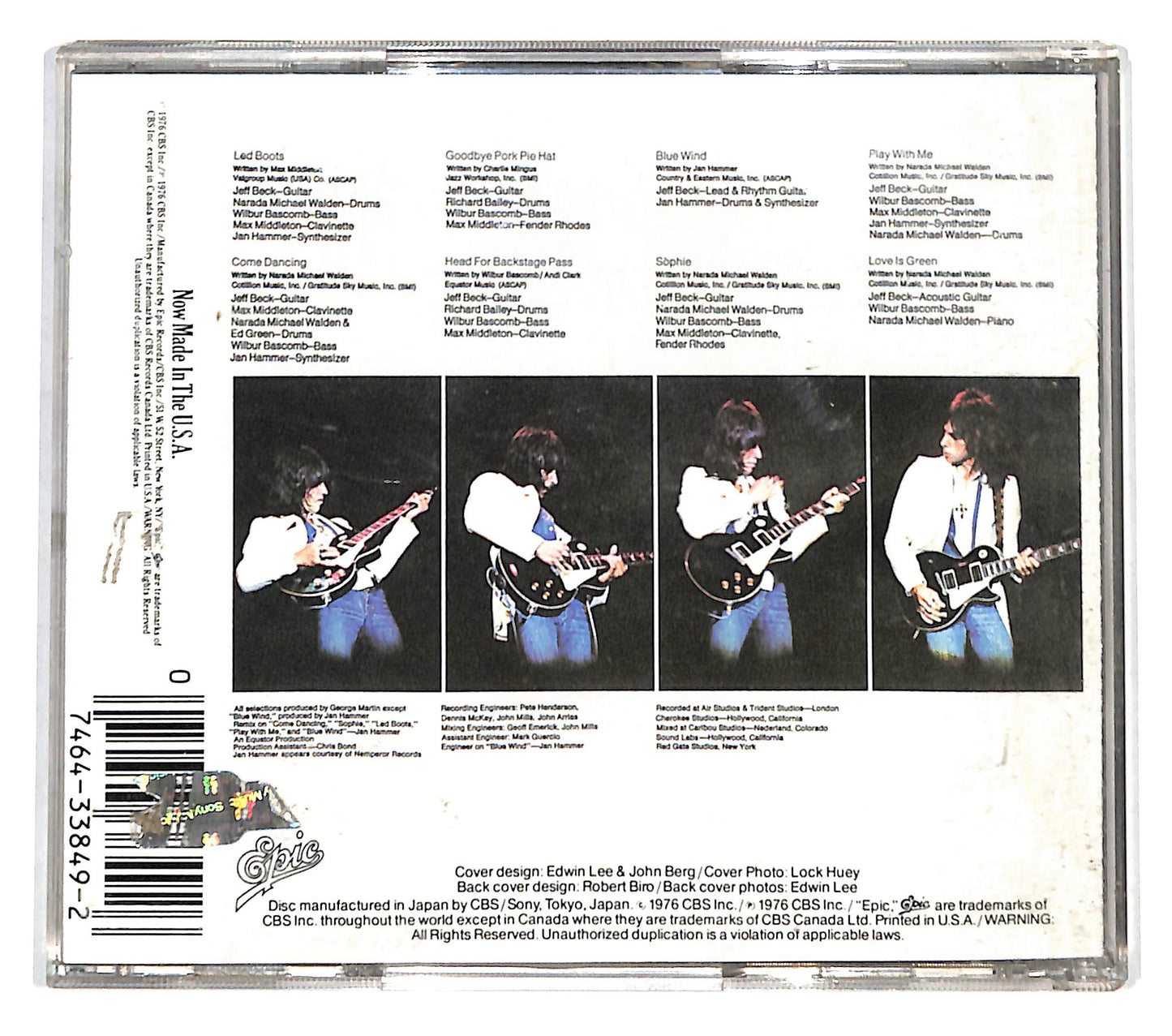EBOND Jeff Beck - Wired CD CD139156