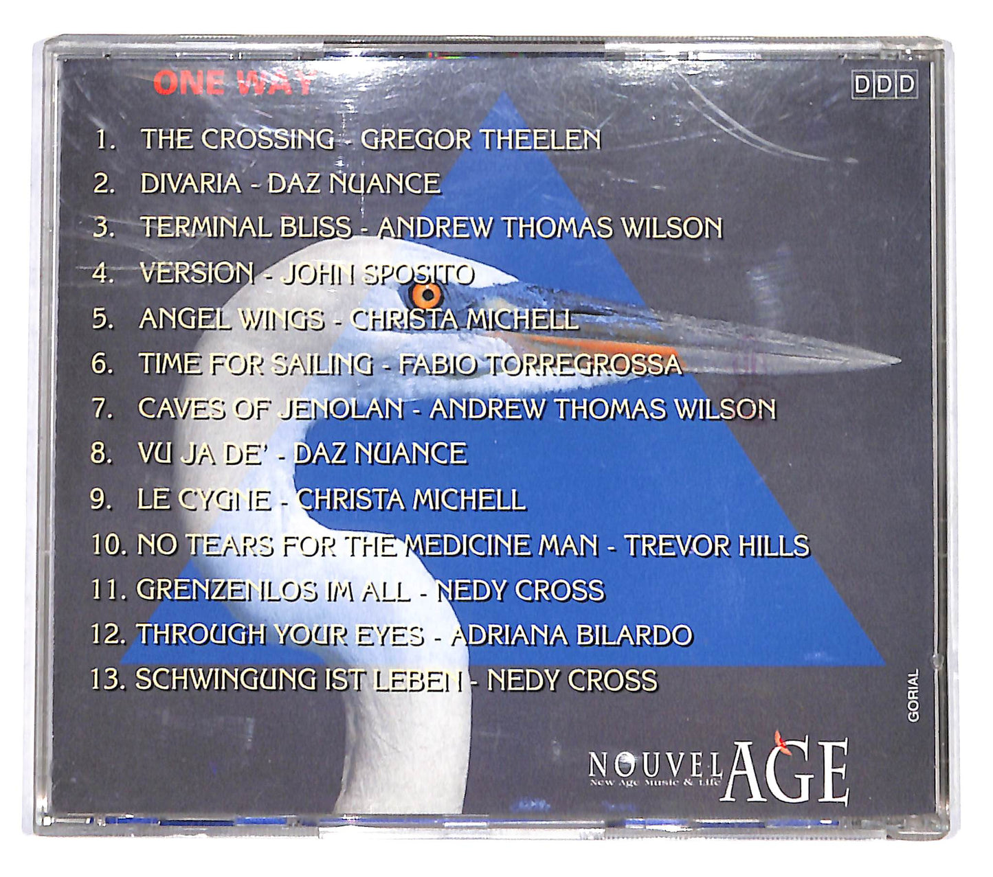 EBOND Various - Nouvel Age - one way CD CD139223