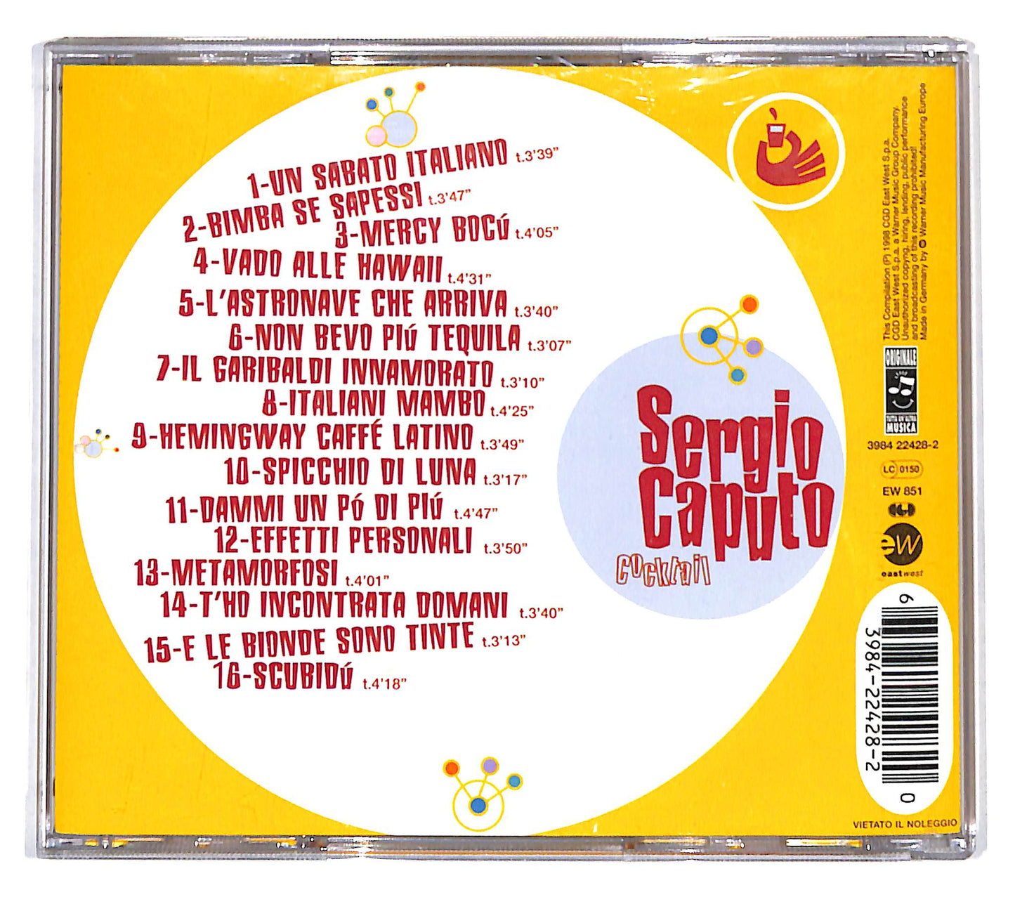 EBOND Sergio Caputo - Cocktail CD CD139235