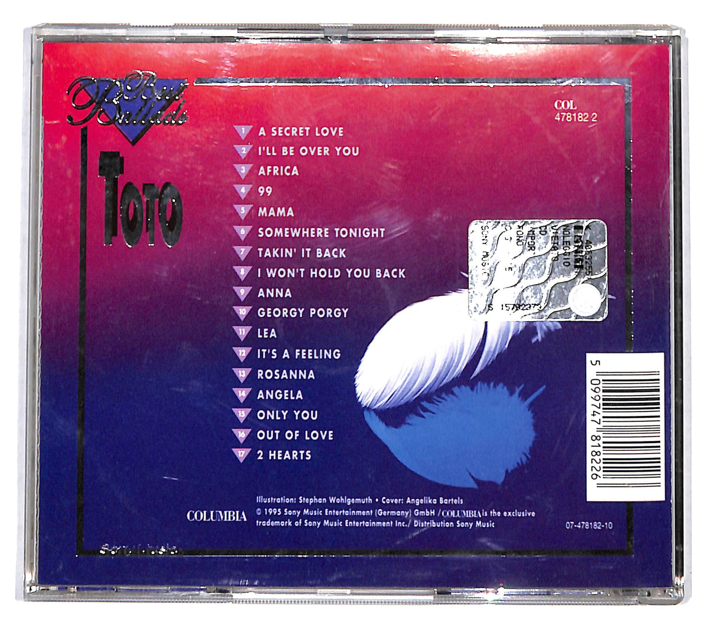 EBOND Toto - Best Ballads CD CD139242