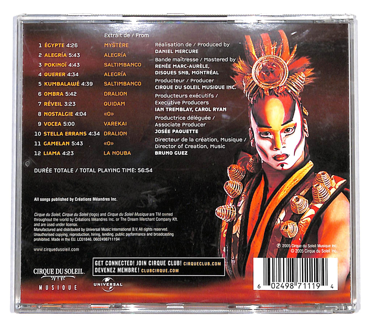 EBOND Cirque Du Soleil - Le Best Of Cirque Du Soleil CD CD139253