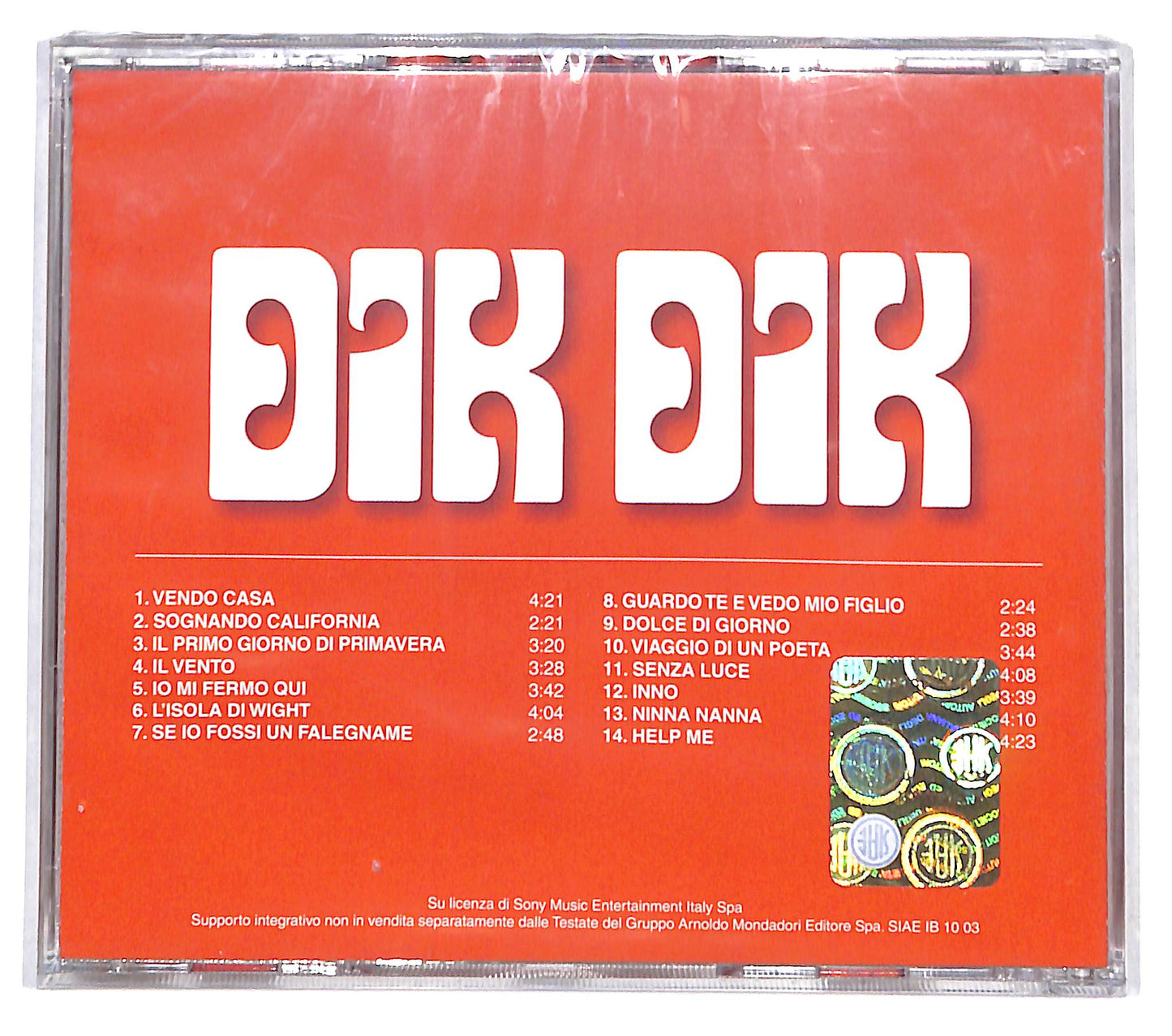 EBOND I Dik Dik - Italian Beat EDITORIALE CD CD139314