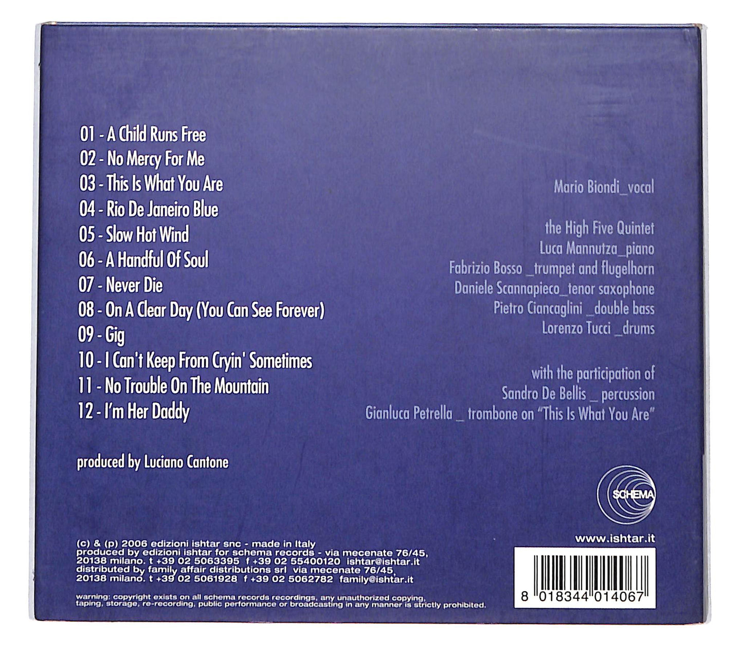 EBOND Mario Biondi - Handful Of Soul DIGIPACK CD CD139331