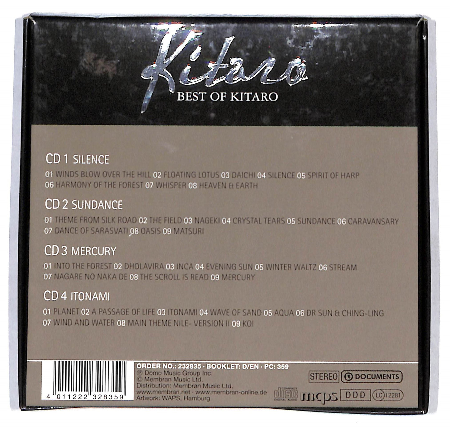 EBOND Kitaro - Best Of Kitaro CD CD139332