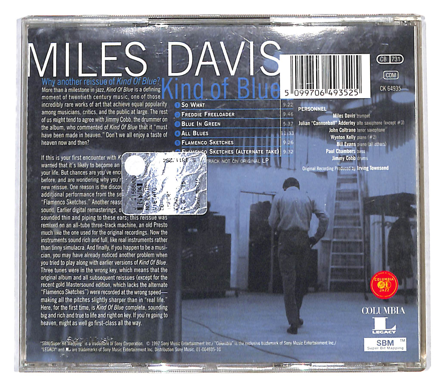 EBOND Miles Davis - Kind Of Blue CD CD139357