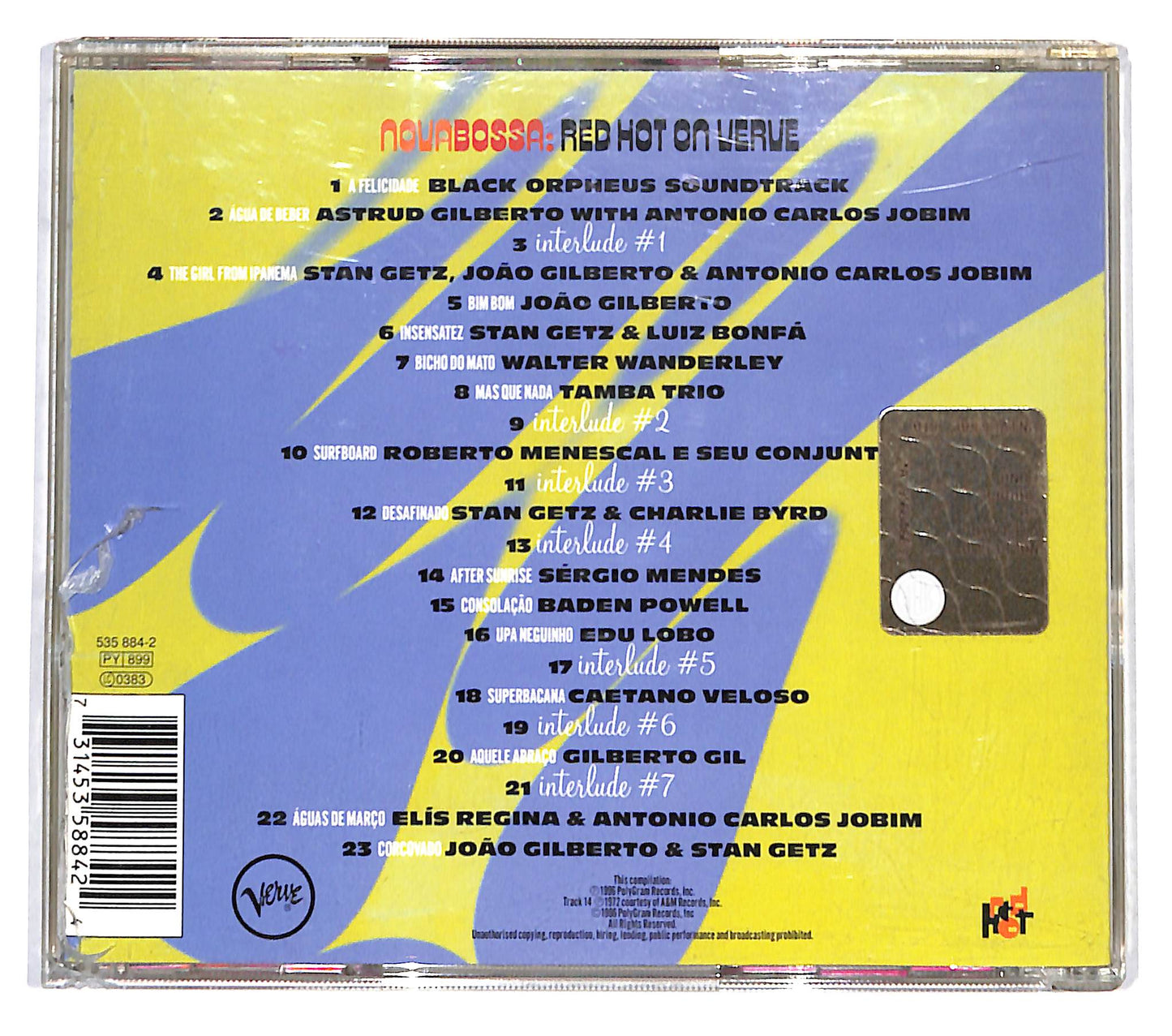 EBOND Various - Nova Bossa: Red Hot On Verve CD CD139412