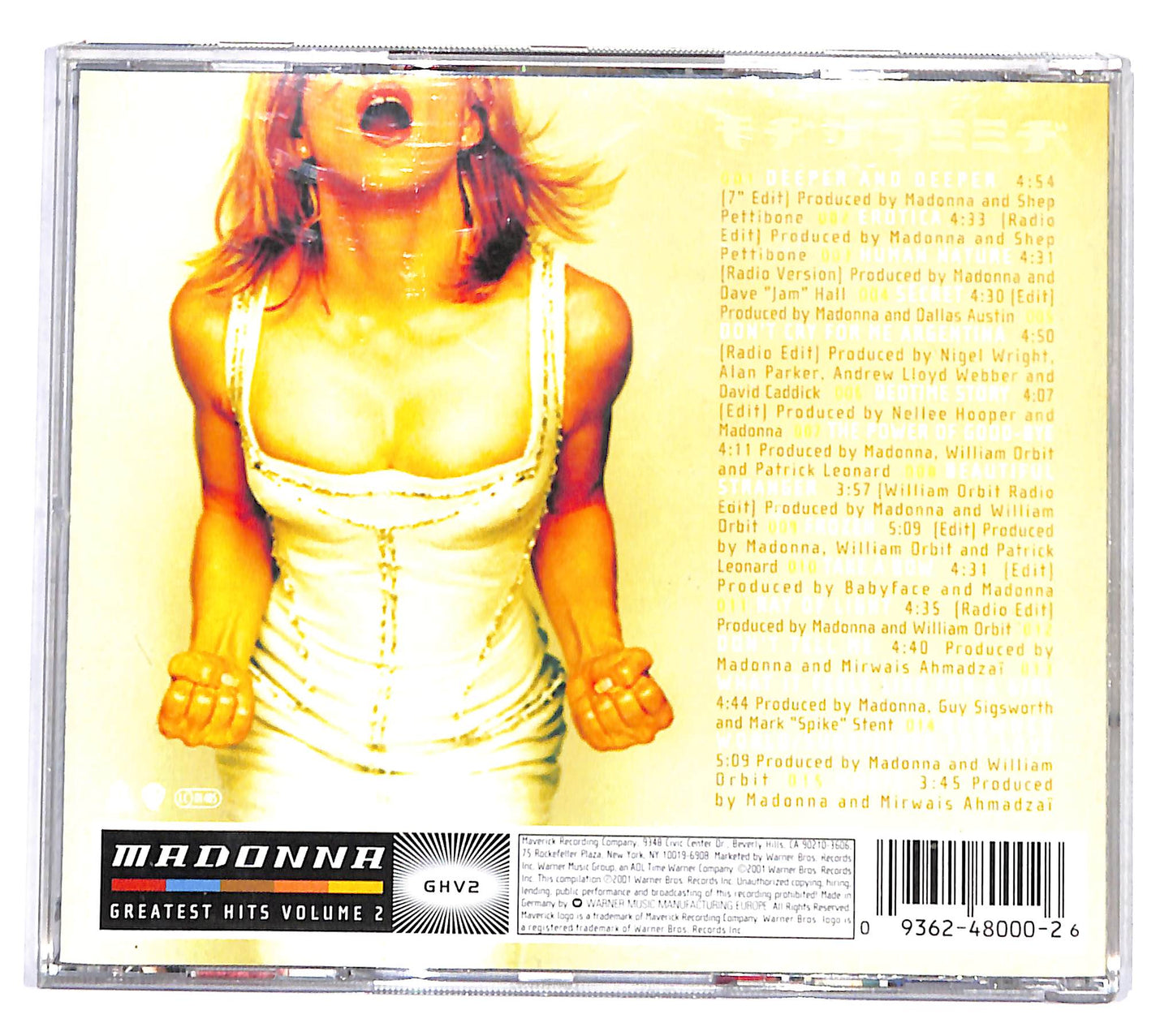 EBOND Madonna - GHV2 (Greatest Hits Volume 2) CD CD139425