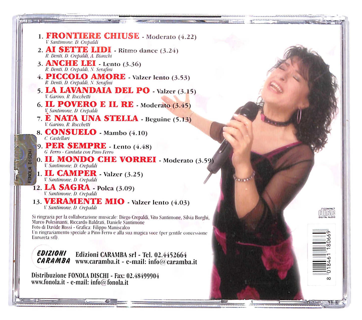 EBOND Alida Ferrarese - Frontiere Chiuse CD CD139452