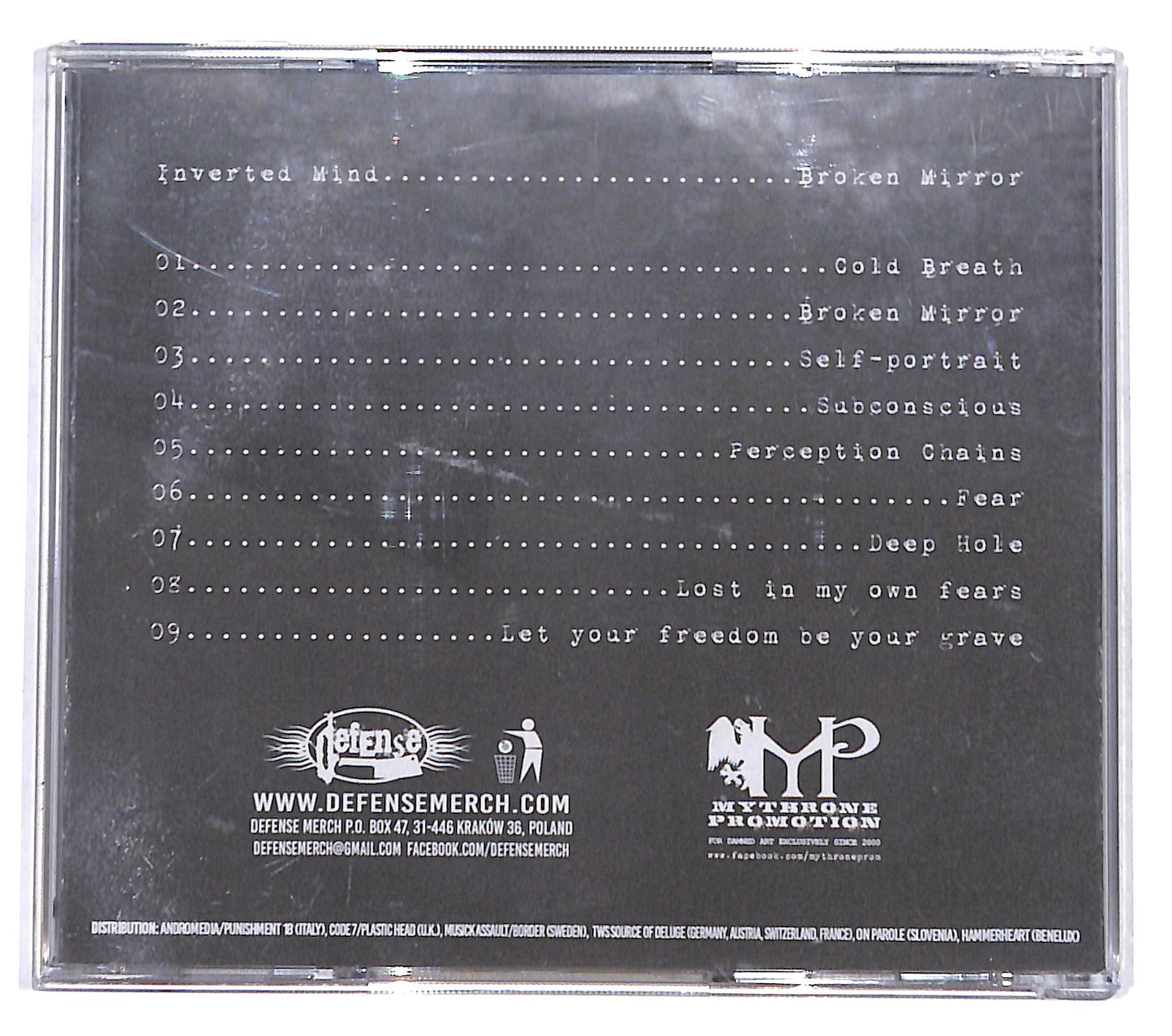 EBOND Inverted Mind - Broken Mirror CD CD139510