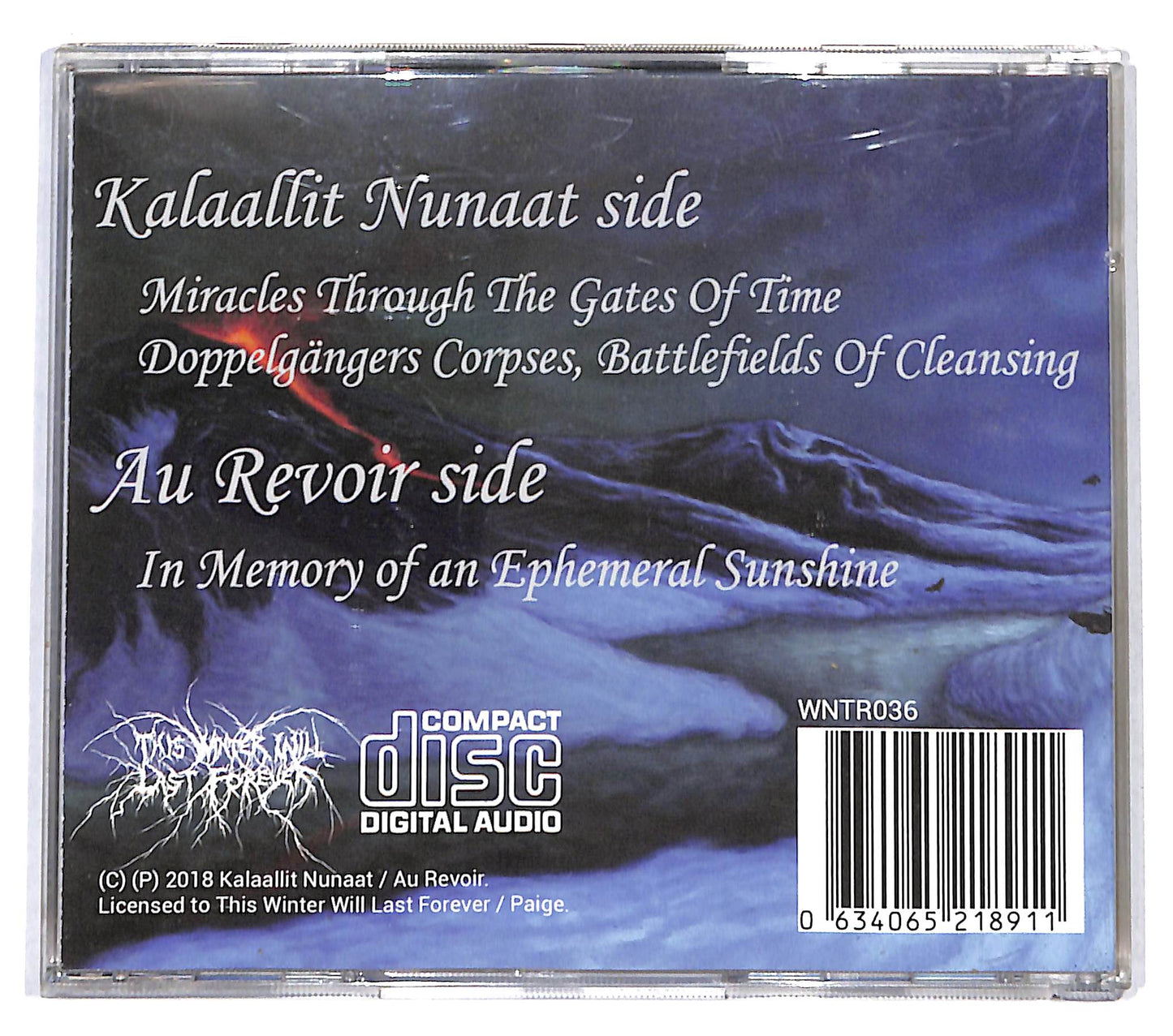 EBOND Kalaallit Nunaat - Memories From Desolate Battlefields... CD CD139534