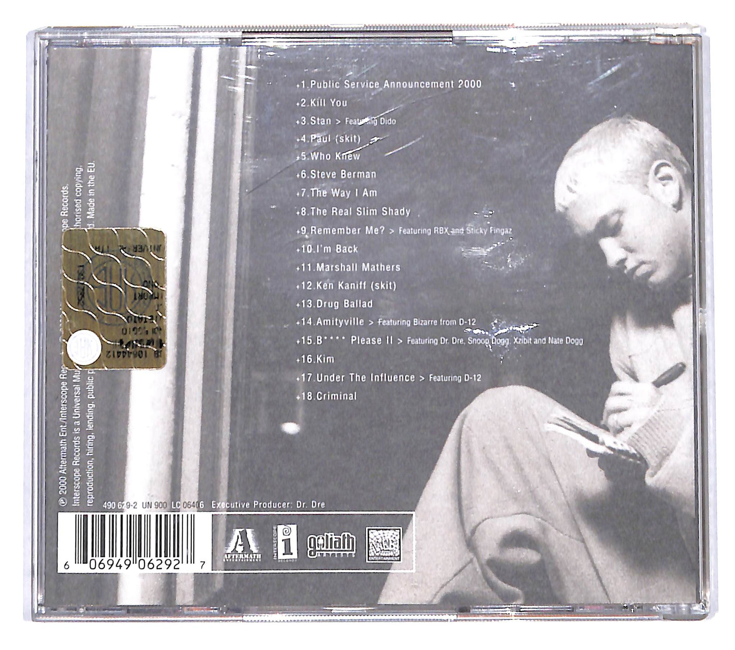 EBOND Eminem - The Marshall Mathers LP CD CD139604