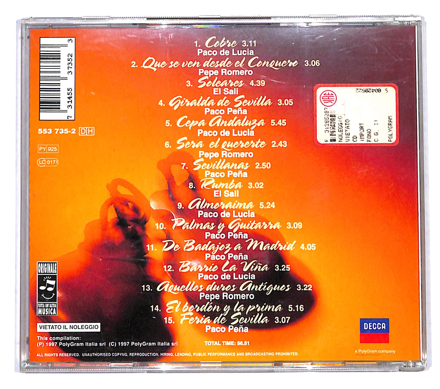 EBOND Various - Flamenco Experience CD CD139606