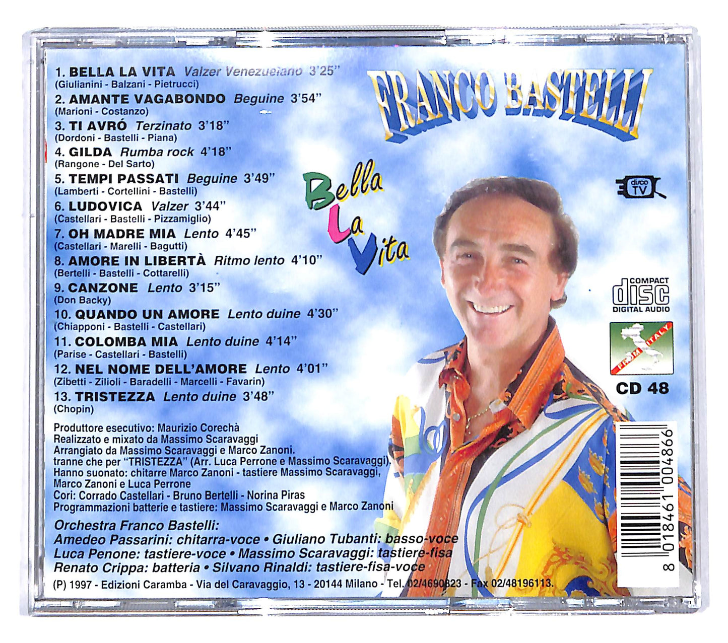 EBOND Franco Bastelli - Bella la vita CD CD139620