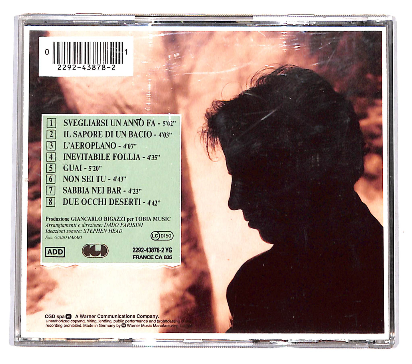 EBOND Raf - Svegliarsi Un Anno Fa CD CD139740