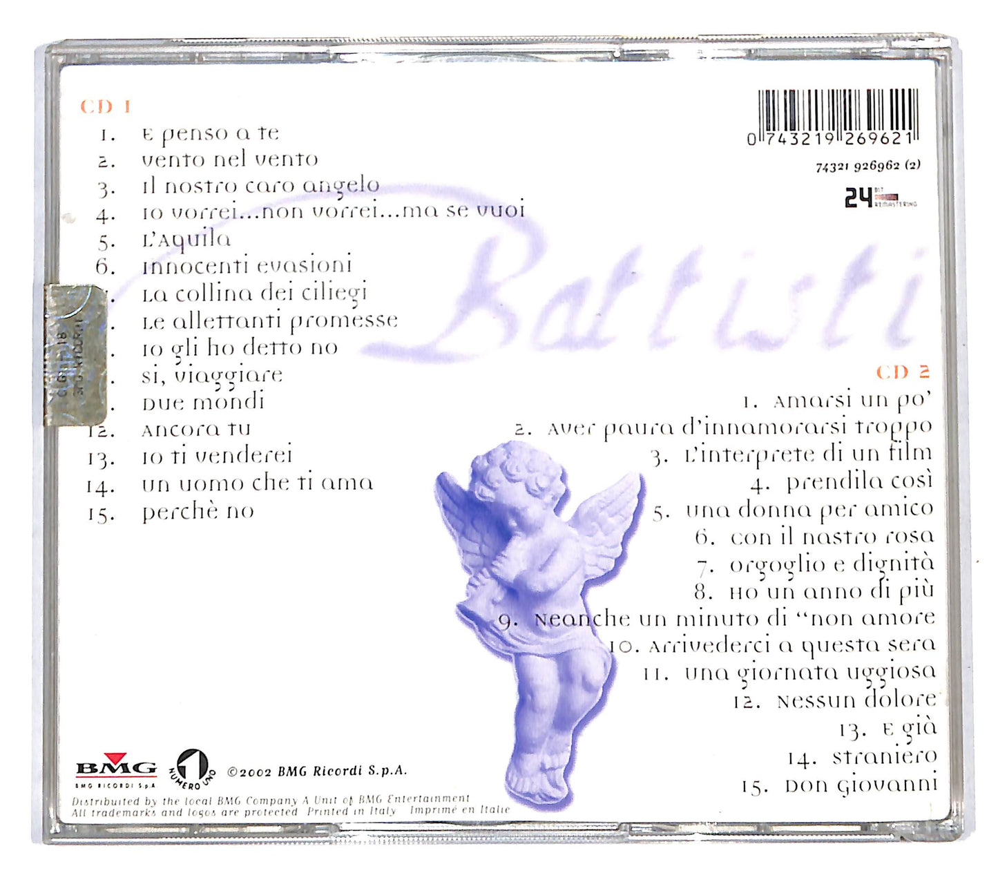 EBOND Battisti - Pensieri, Emozioni 2 CD CD139804