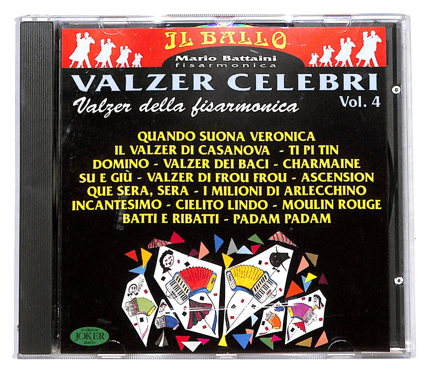 EBOND Mario Battaini - Valzer Celebri Vol.4 Valzer Della Fisarmonica CD CD139816