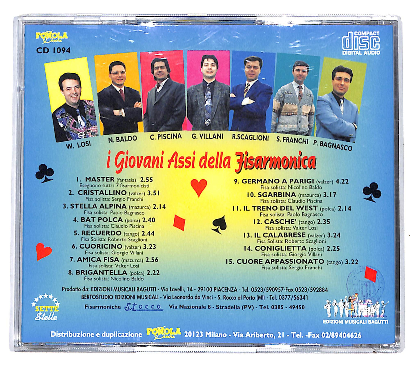EBOND I Giovani Assi Della Fisarmonica CD CD139828