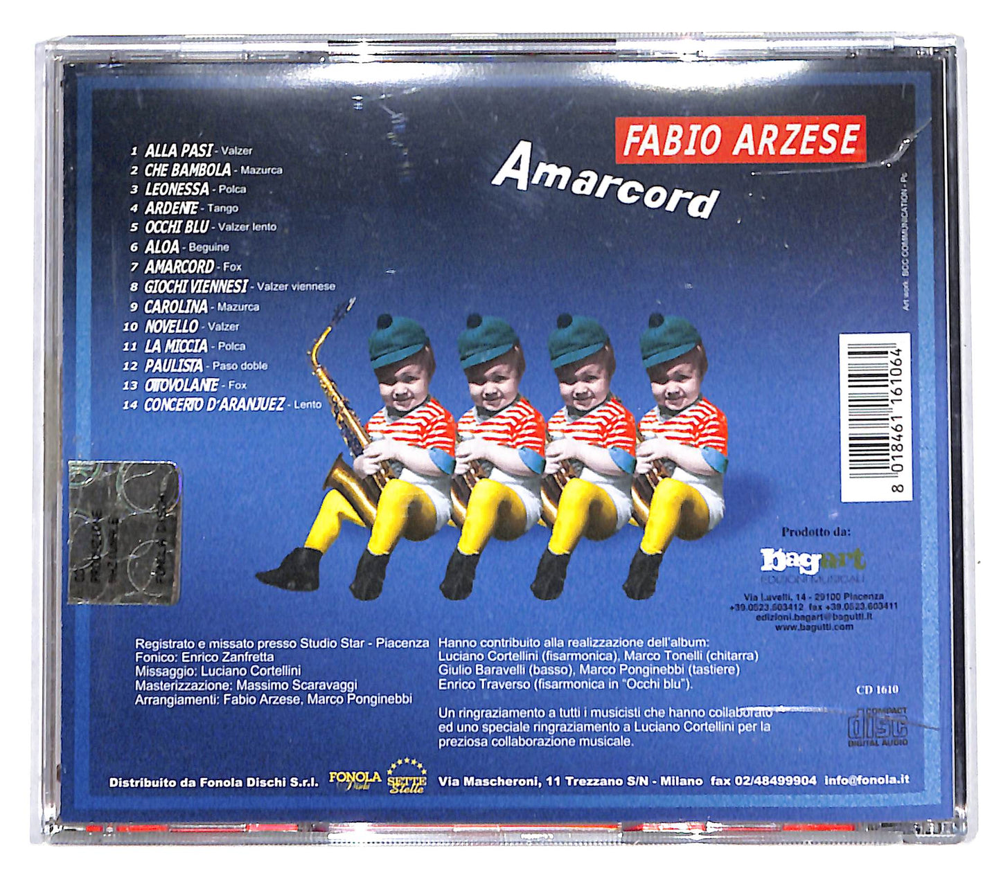 EBOND Fabio Arzese - Amarcord CD CD139829
