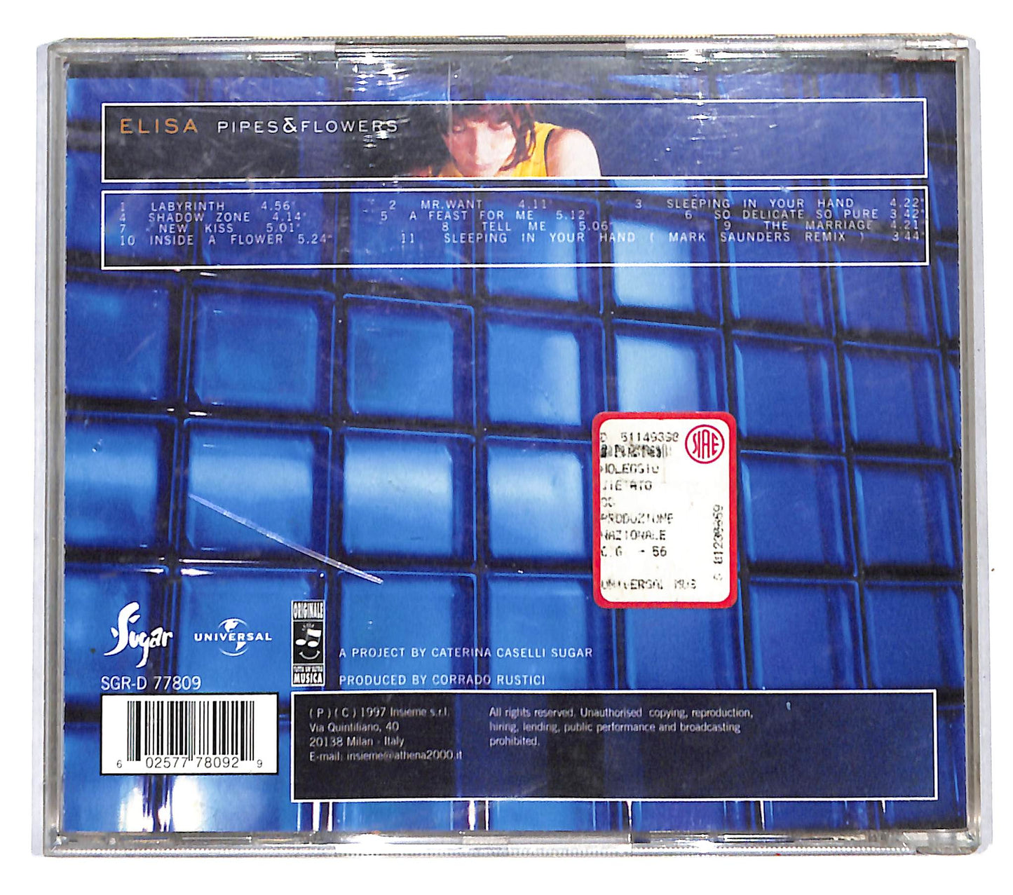 EBOND Elisa - Pipes & Flowers CD CD139836