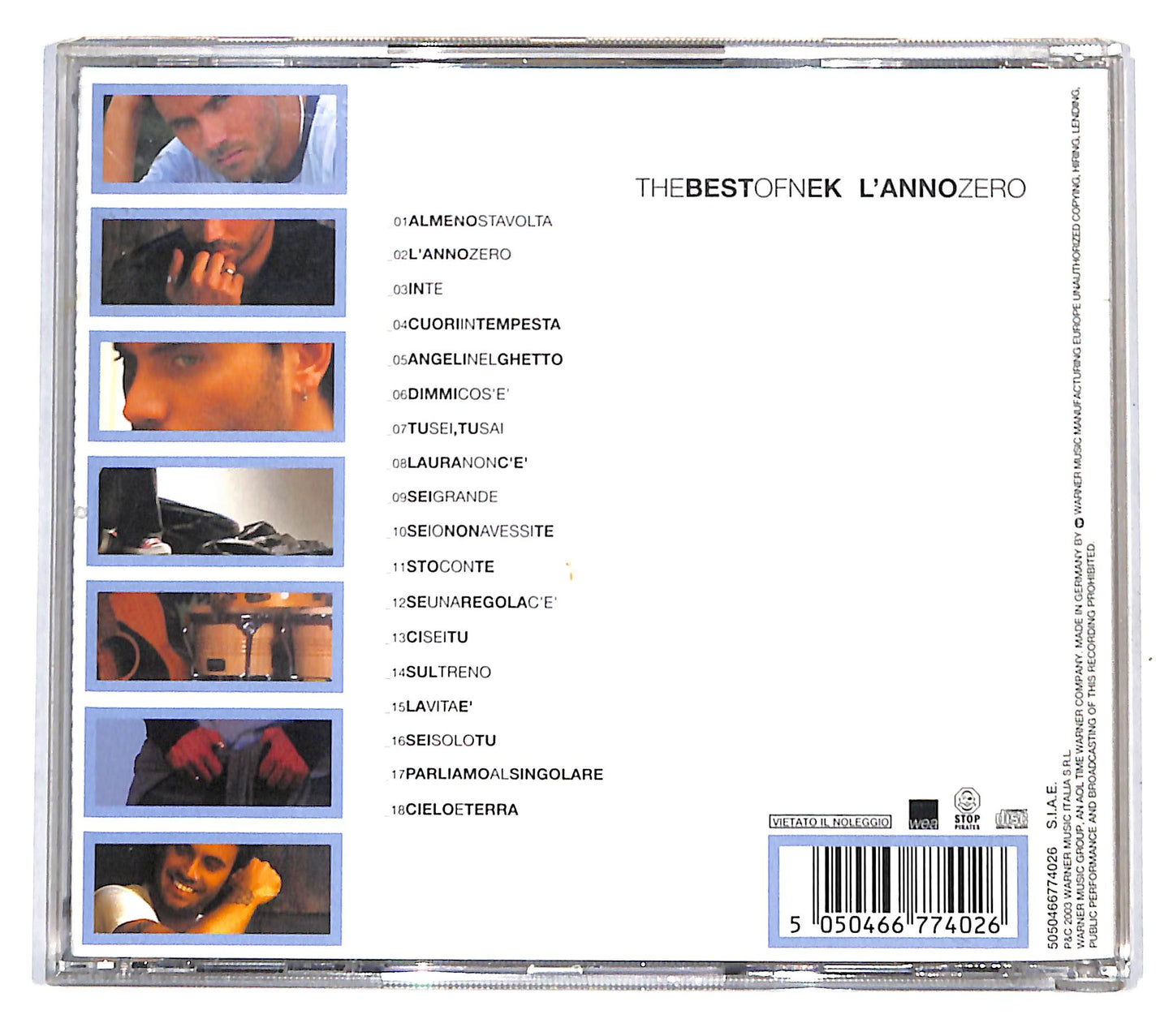 EBOND Nek - The Best Of Nek: L'anno Zero CD CD139840