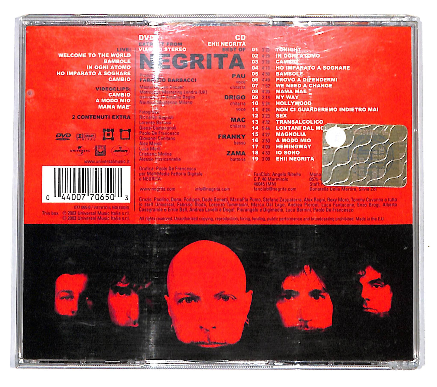 EBOND Negrita - Ehi! Negrita CD CD139856