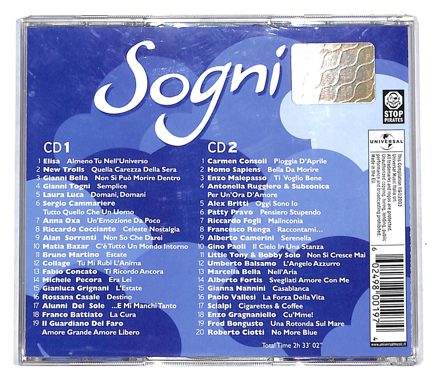 EBOND Sogni CD CD139859