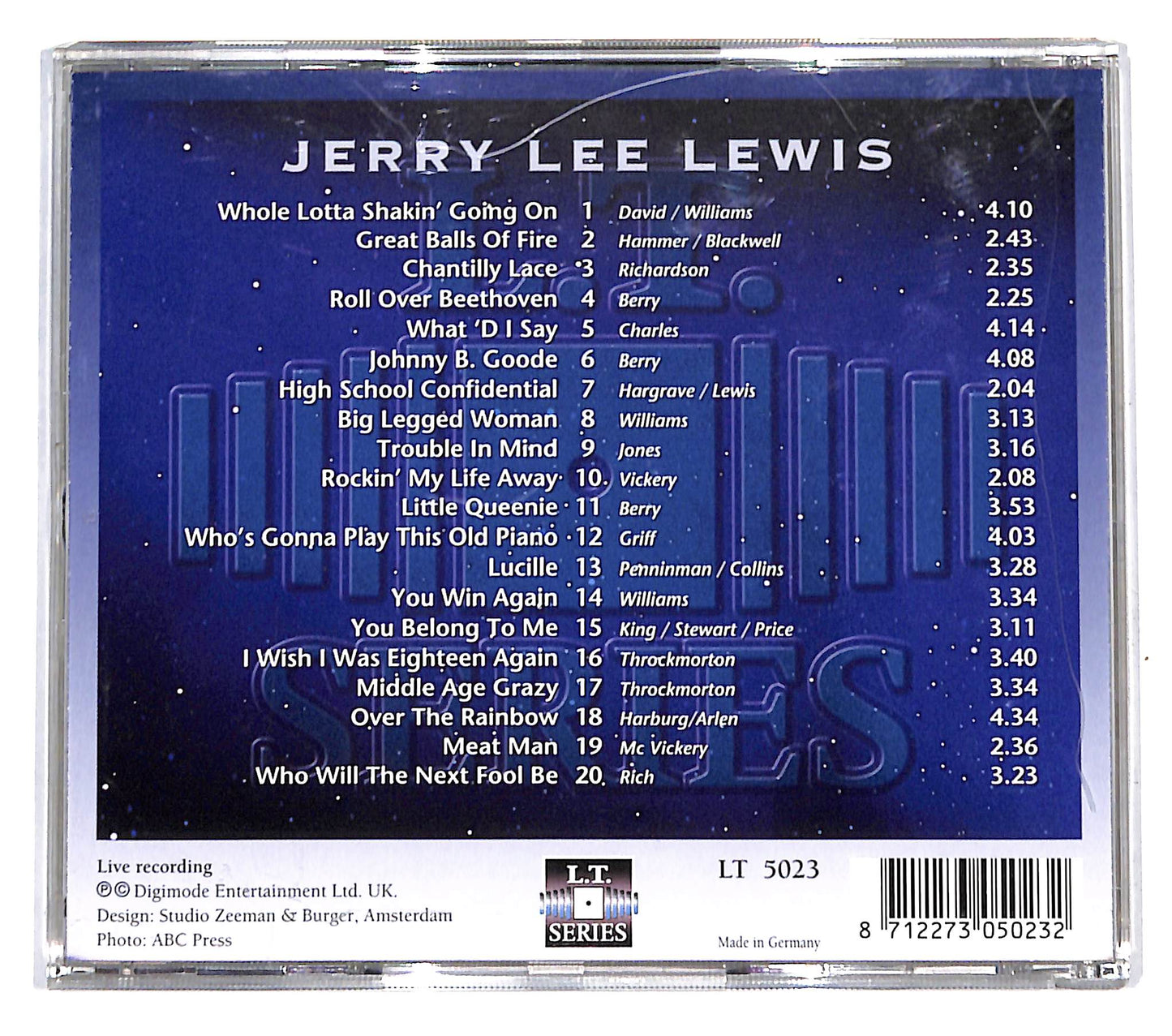 EBOND Jerry Lee Lewis - Great Balls Of Fire CD CD139911