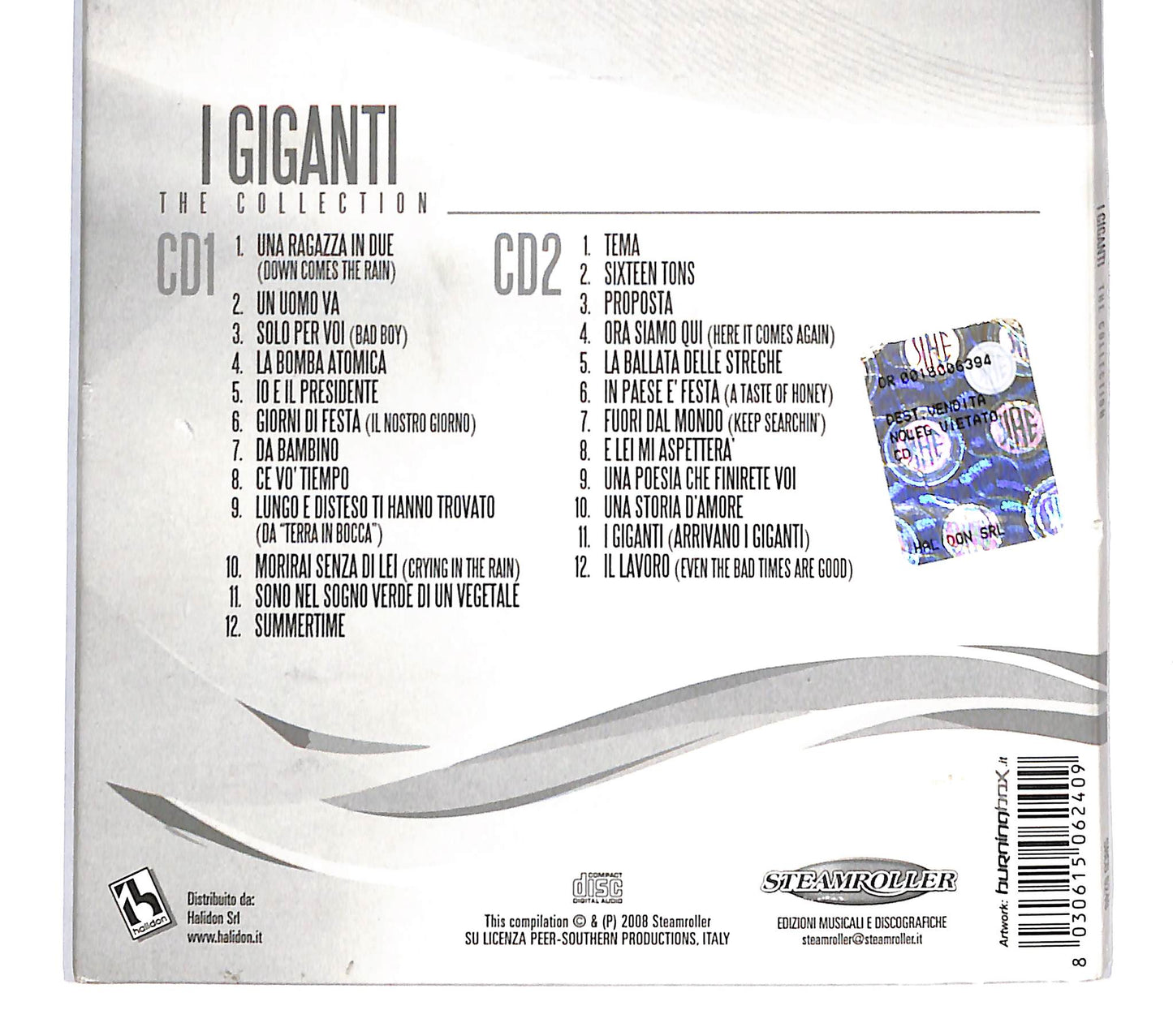EBOND I Giganti - The Collection DIGIPACK CD CD139920