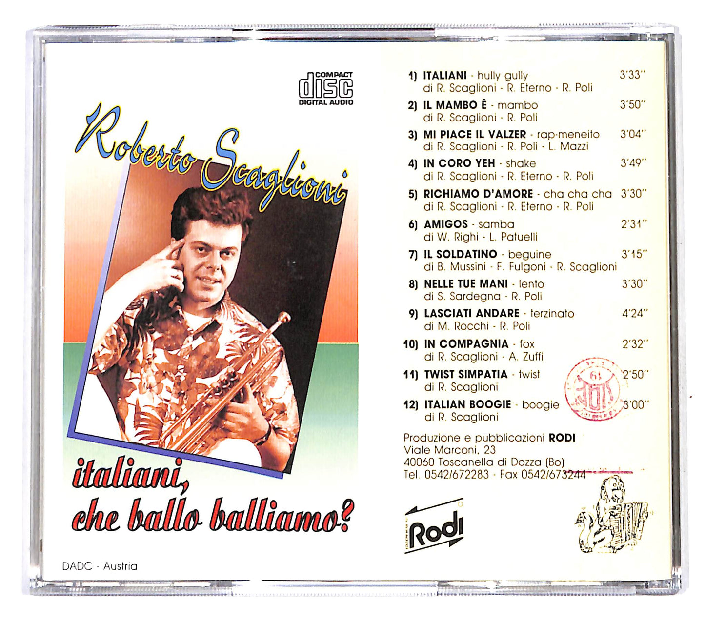 EBOND Roberto Scaglioni - Italiani che ballo balliamo? CD CD139945