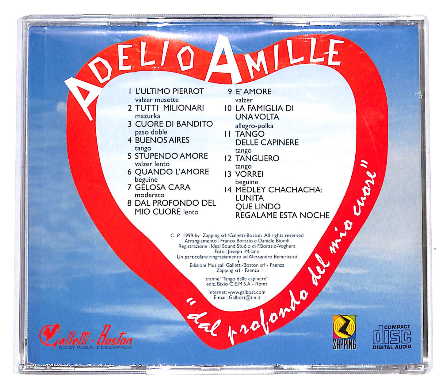 EBOND Adelio Amille - Dal Profondo del mio cuore CD CD139946