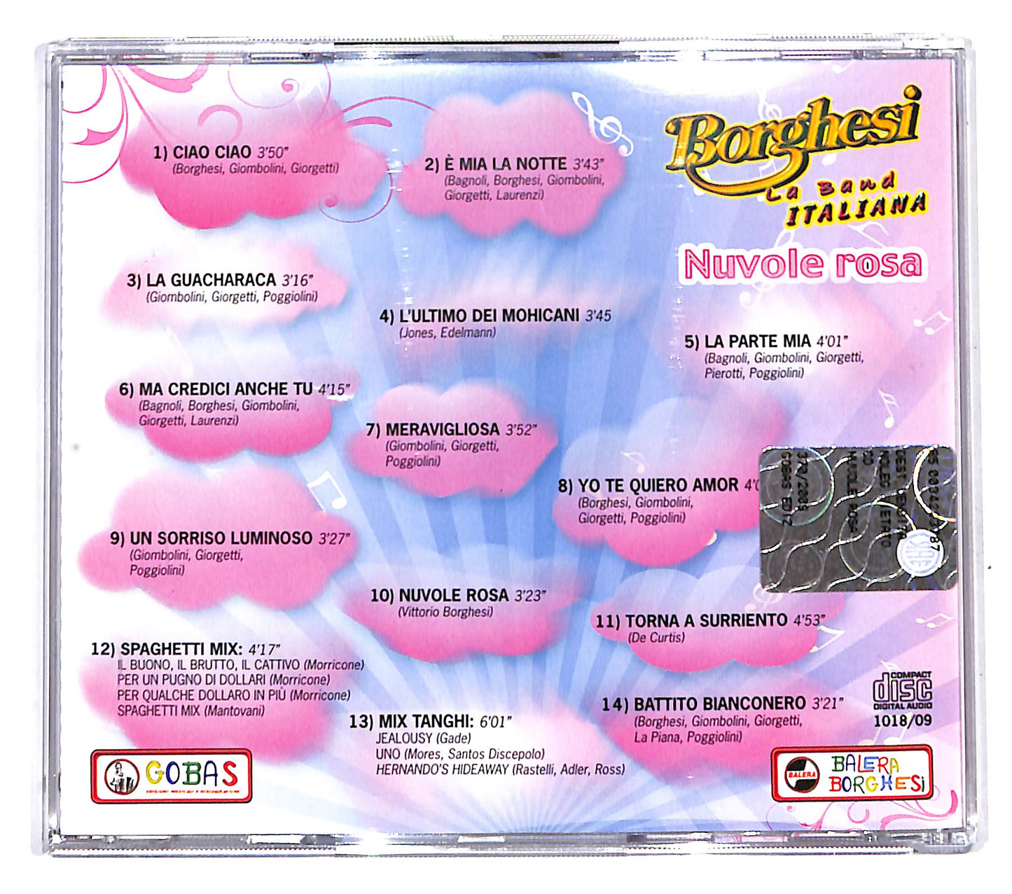 EBOND la Band Italiana - nuvole rosa CD CD140026