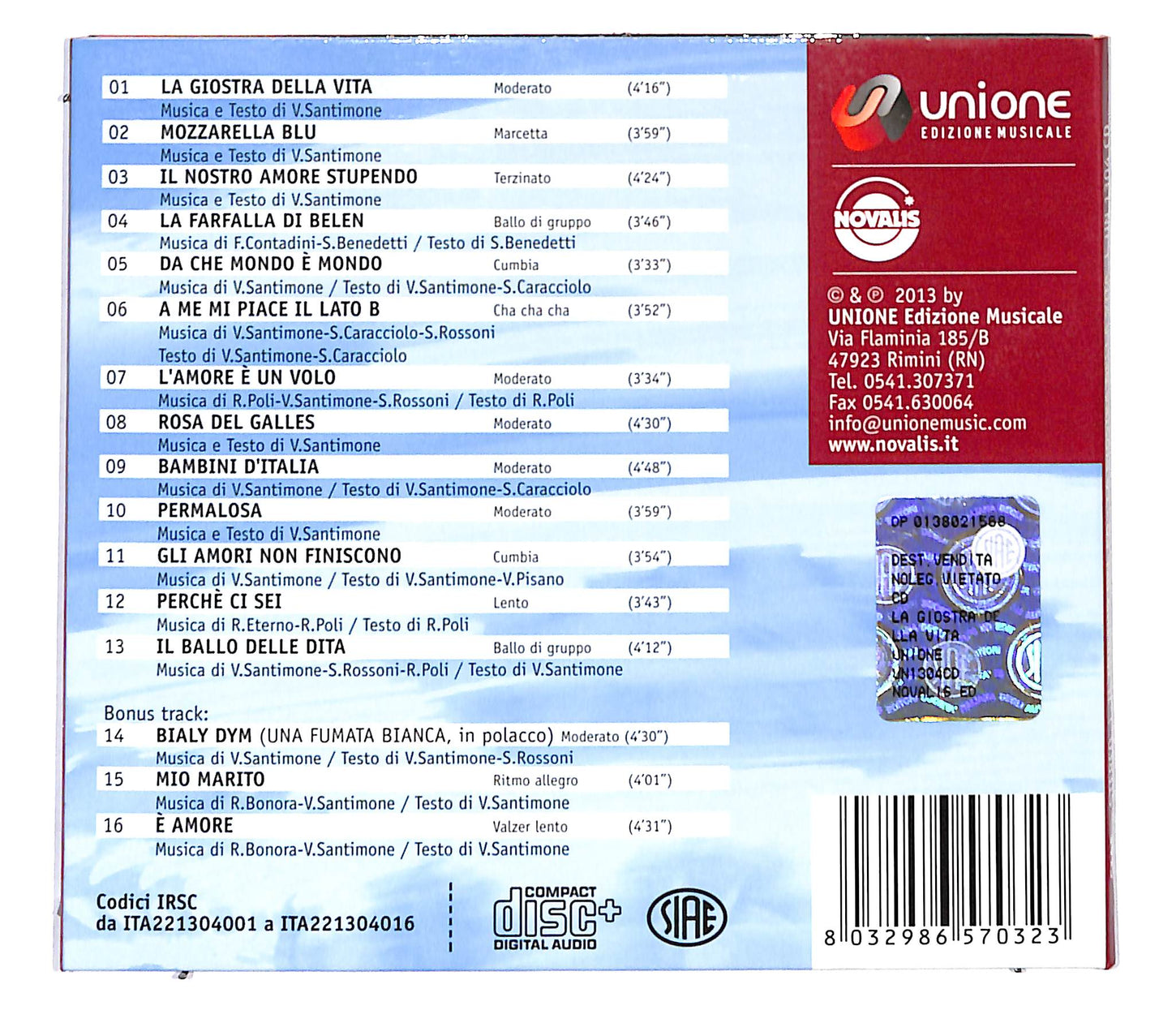 EBOND Il Mulino del Po - La Giostra della vita DIGIPACK CD CD140108