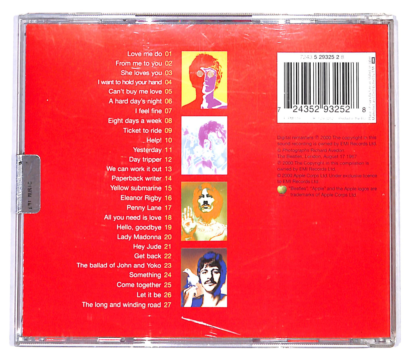 EBOND The Beatles - 1 CD CD140127