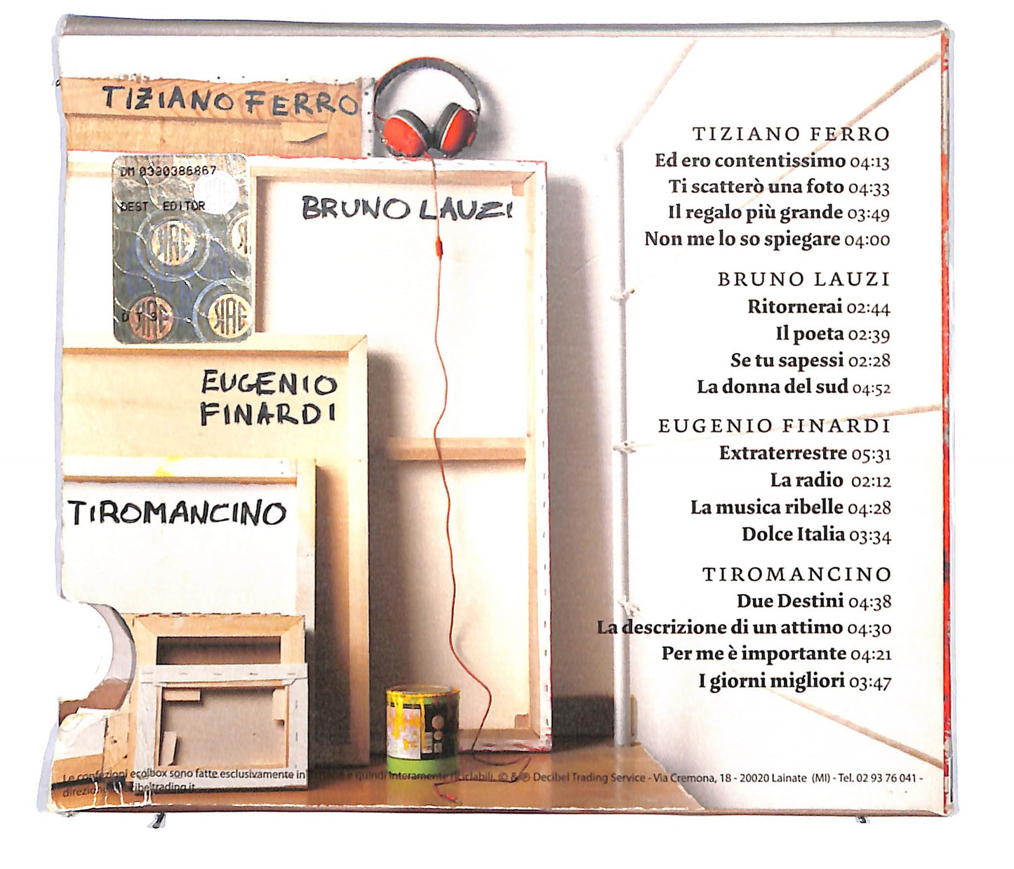 EBOND Various - Cantautori - L'Arte Della Canzone 2 DIGIPACK CD CD140134