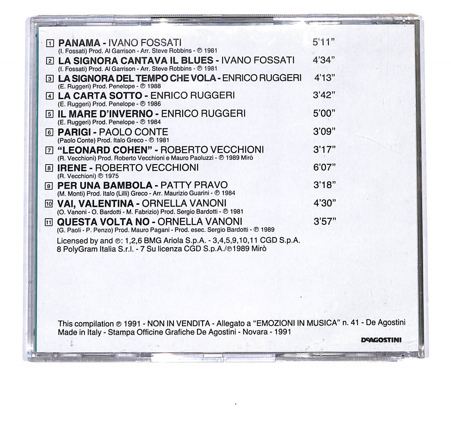EBOND Various - Le Signore Del Tempo Che Vola CD CD140135