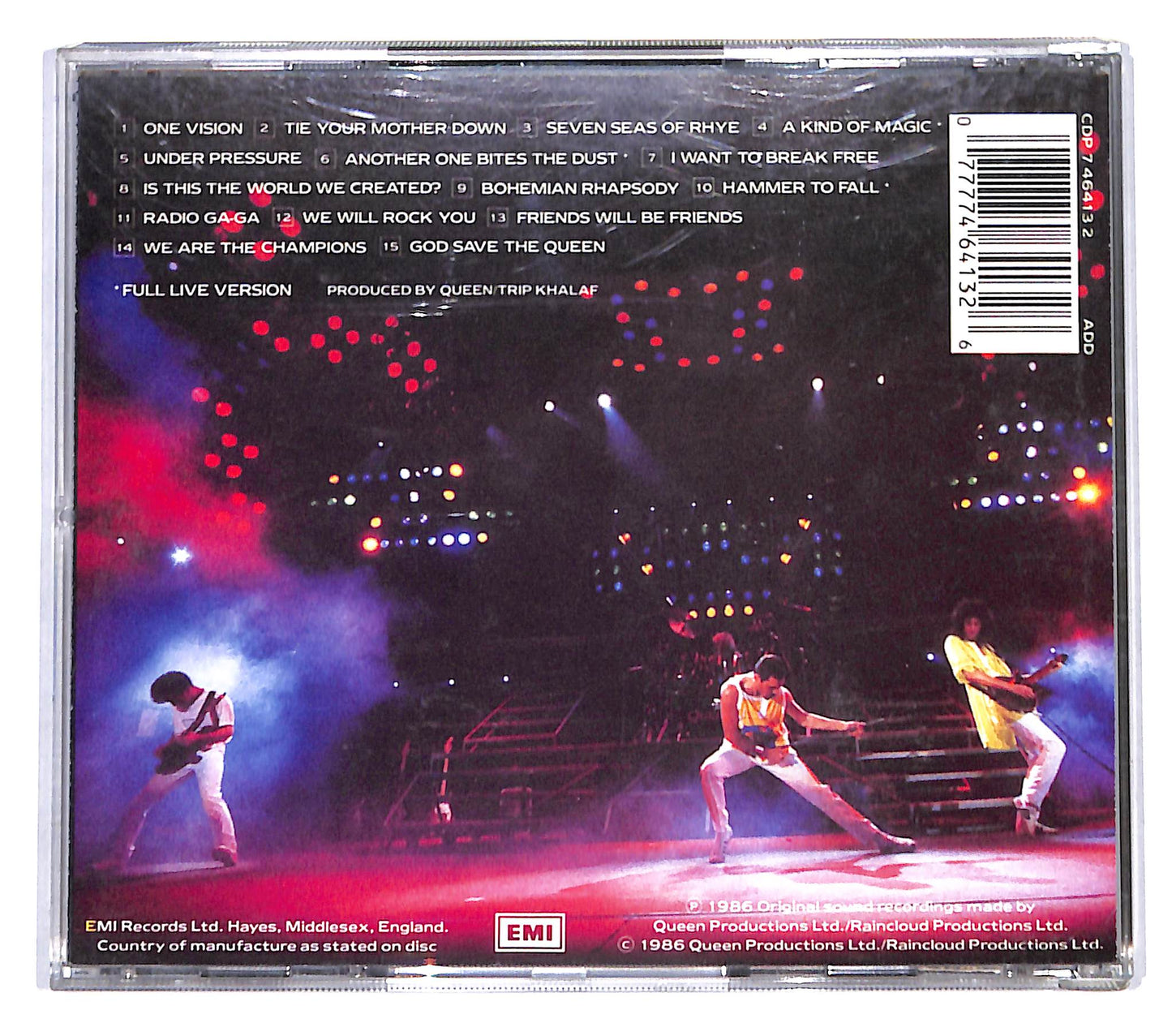 EBOND Queen - Live Magic CD CD140148