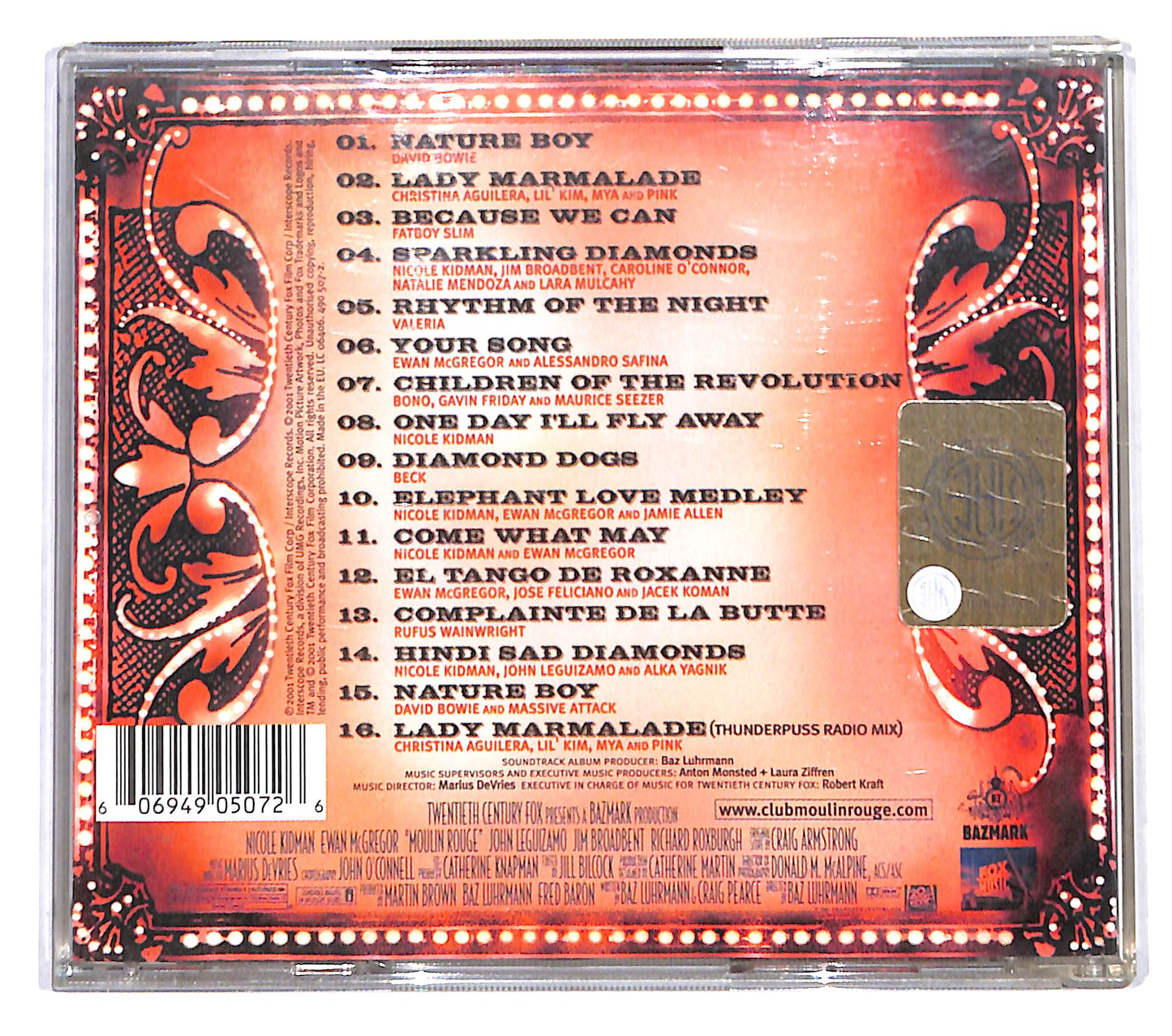 EBOND Various - Moulin Rouge (Music From Baz Luhrmann's Film) CD CD140156