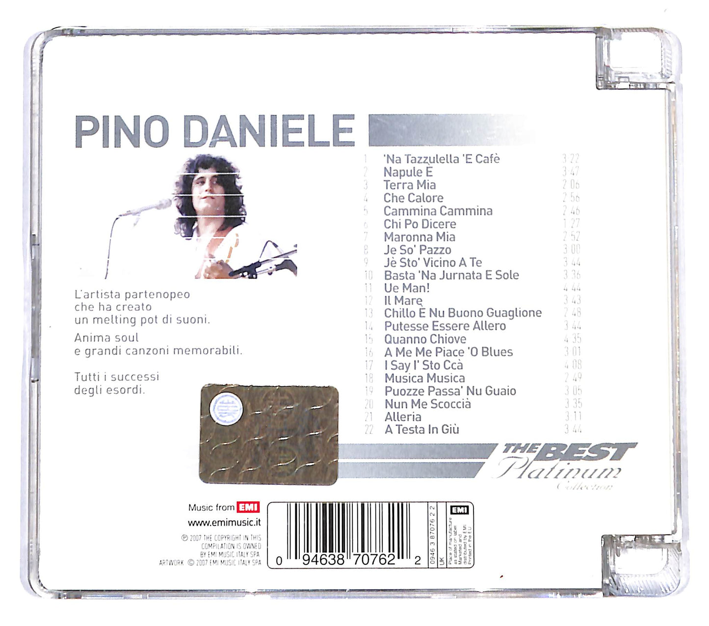 EBOND Pino Daniele - The Best Platinum Collection SJB CD CD140210