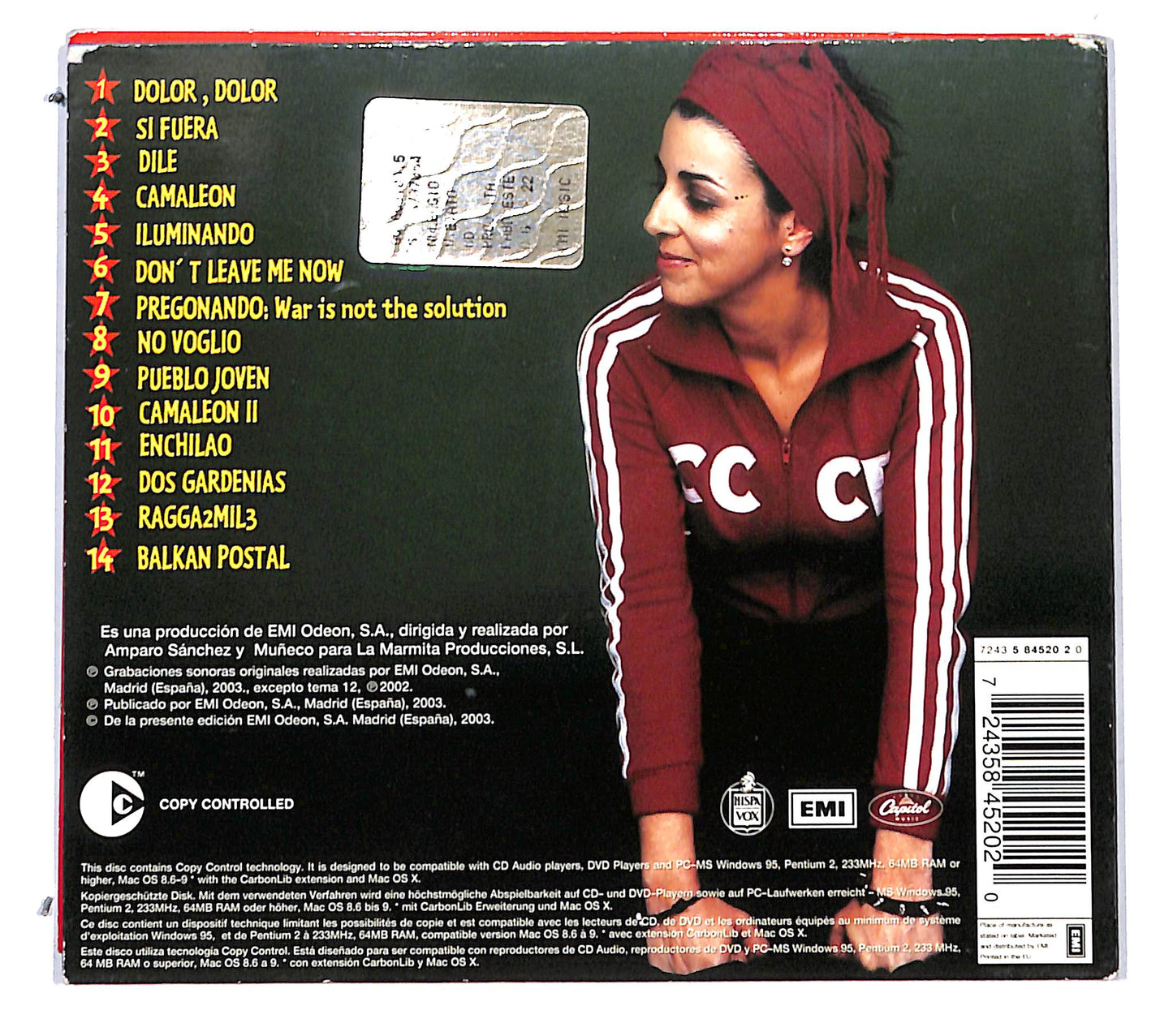 EBOND Amparanoia - Enchilao CD CD140218