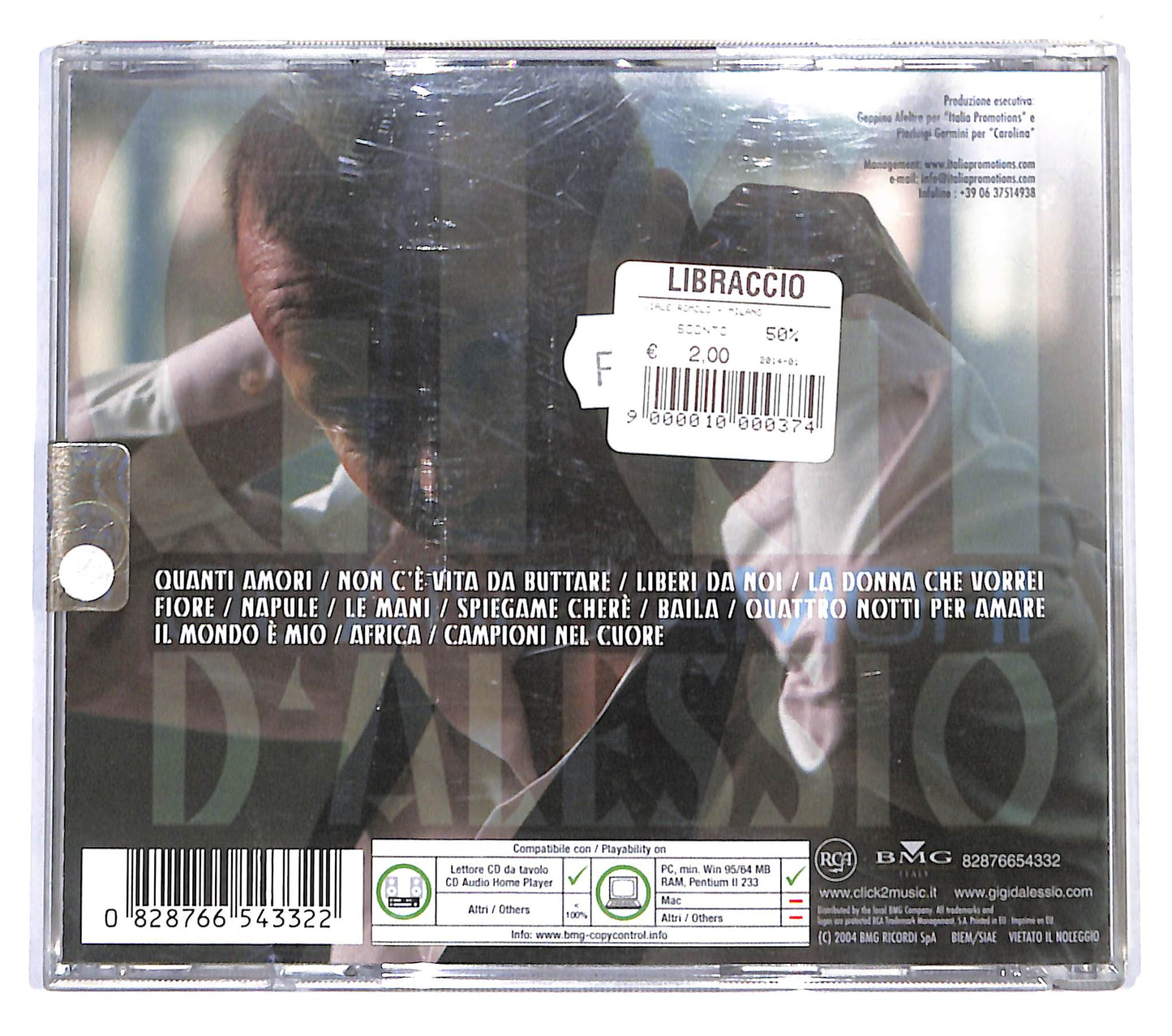EBOND Gigi D'Alessio - Quanti Amori CD CD140236
