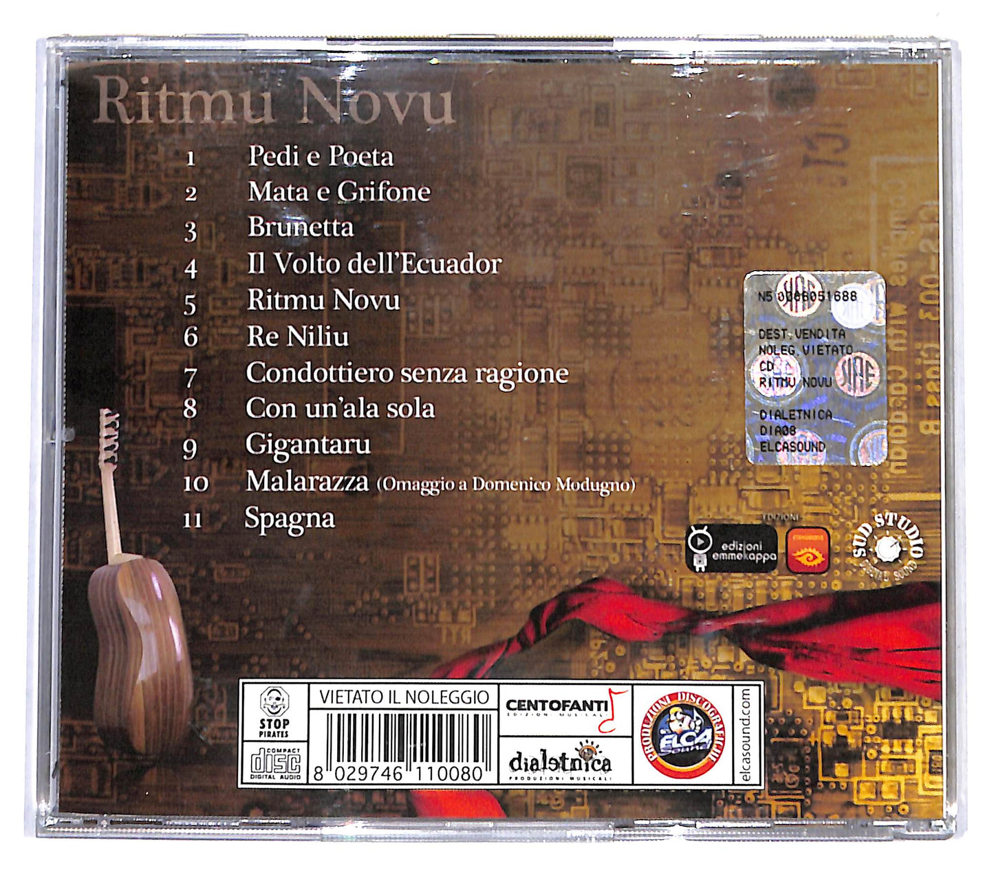 EBOND Zona Briganti - Ritmu Novu CD CD140238