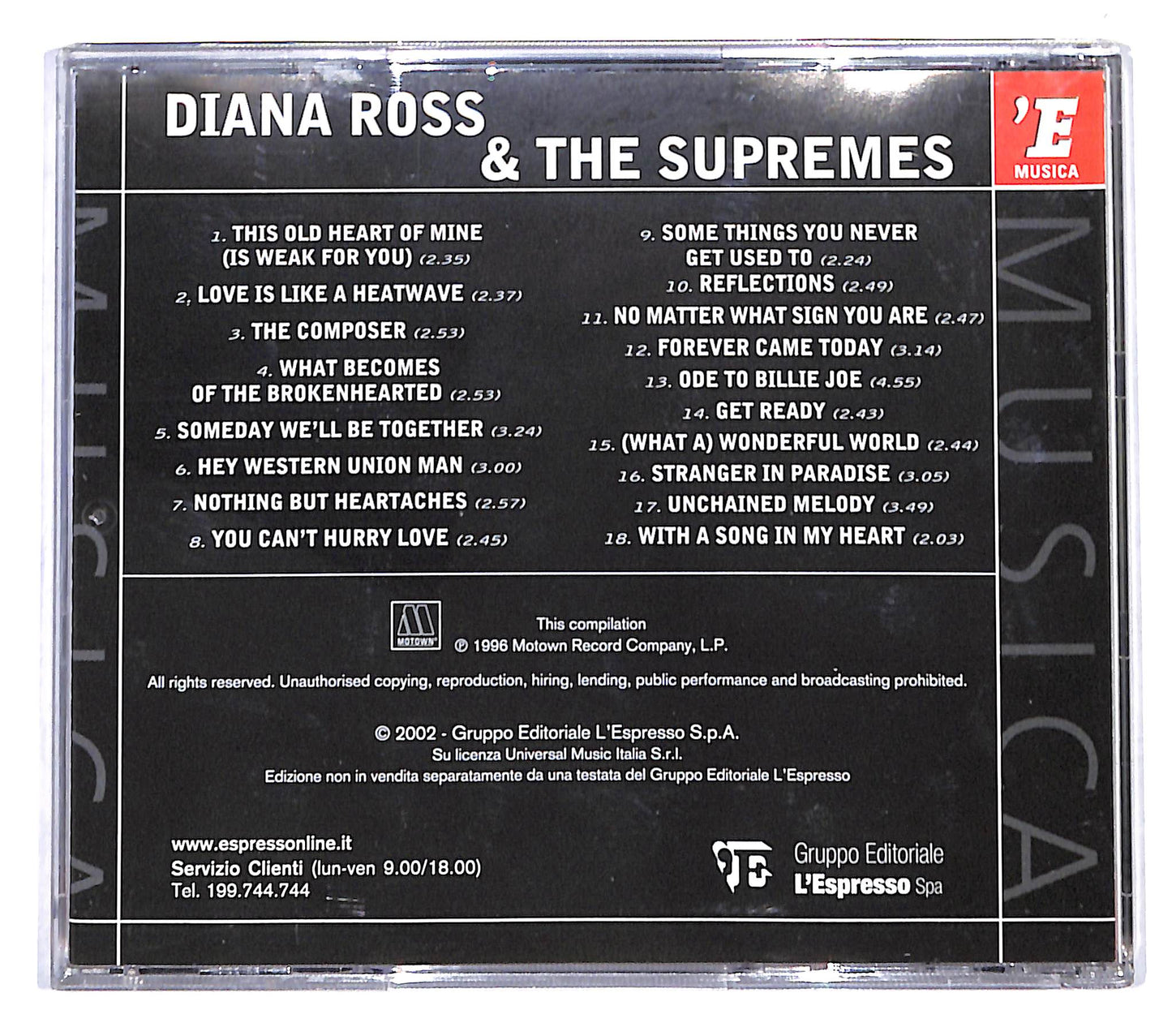 EBOND Diana Ross & The Supremes - Diana Ross & The Supremes CD CD140242