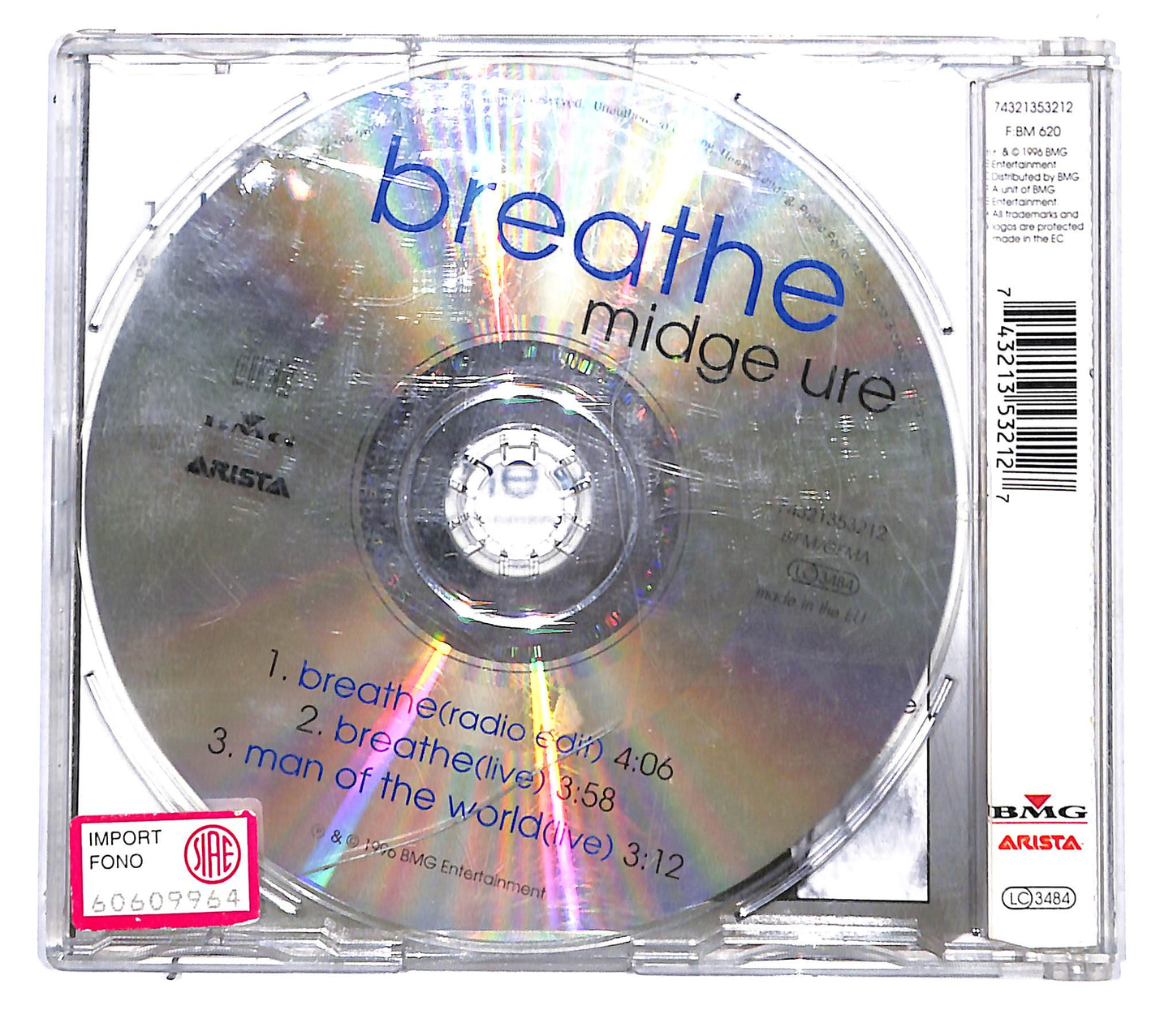EBOND Midge Ure - Breathe CD CD140244
