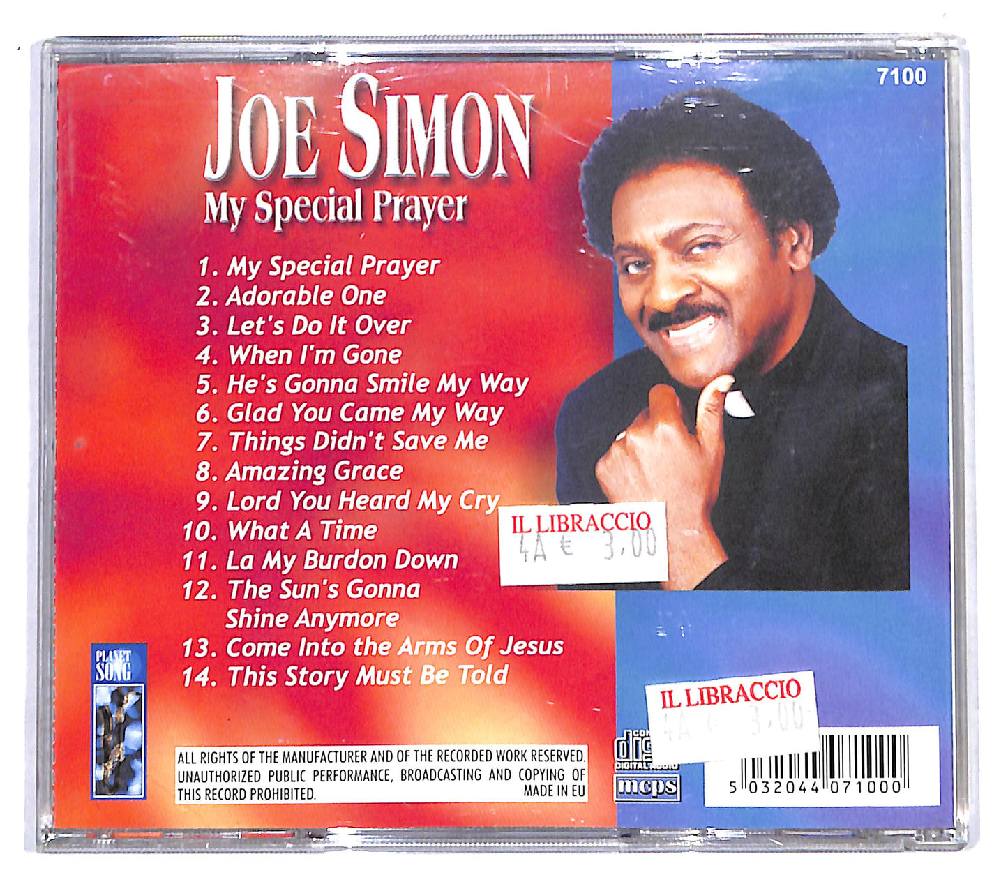 EBOND Joe Simon - My Special Prayer CD CD140245