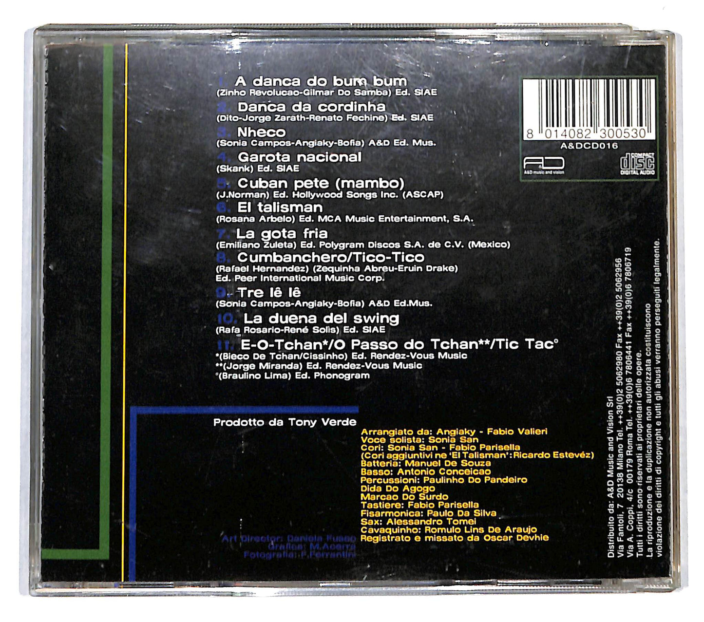 EBOND Sonia San - Tchanmania vol.2 Los Tchans feat Sonia San CD CD140253