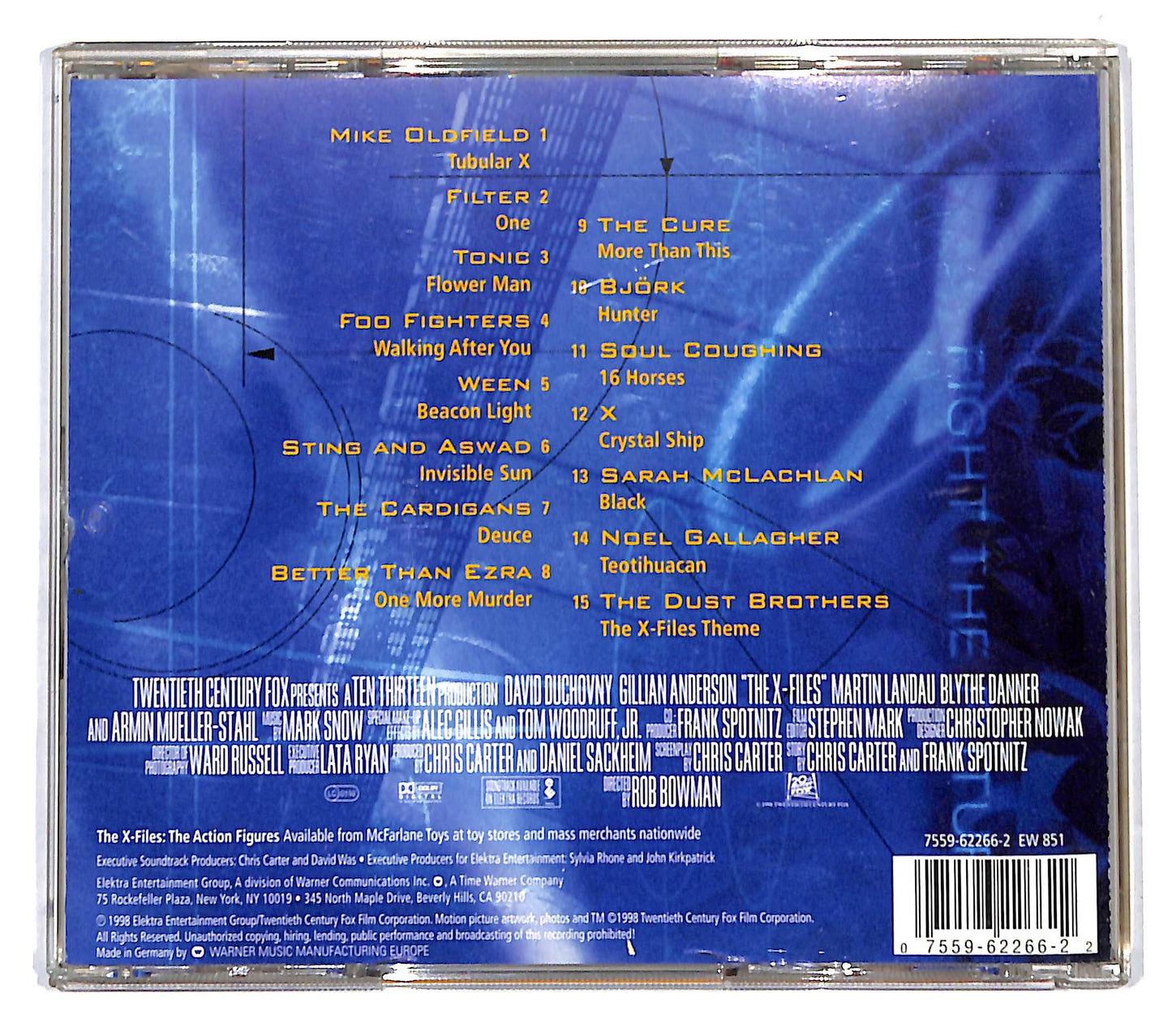 EBOND Various - The X-Files: The Album CD CD140261