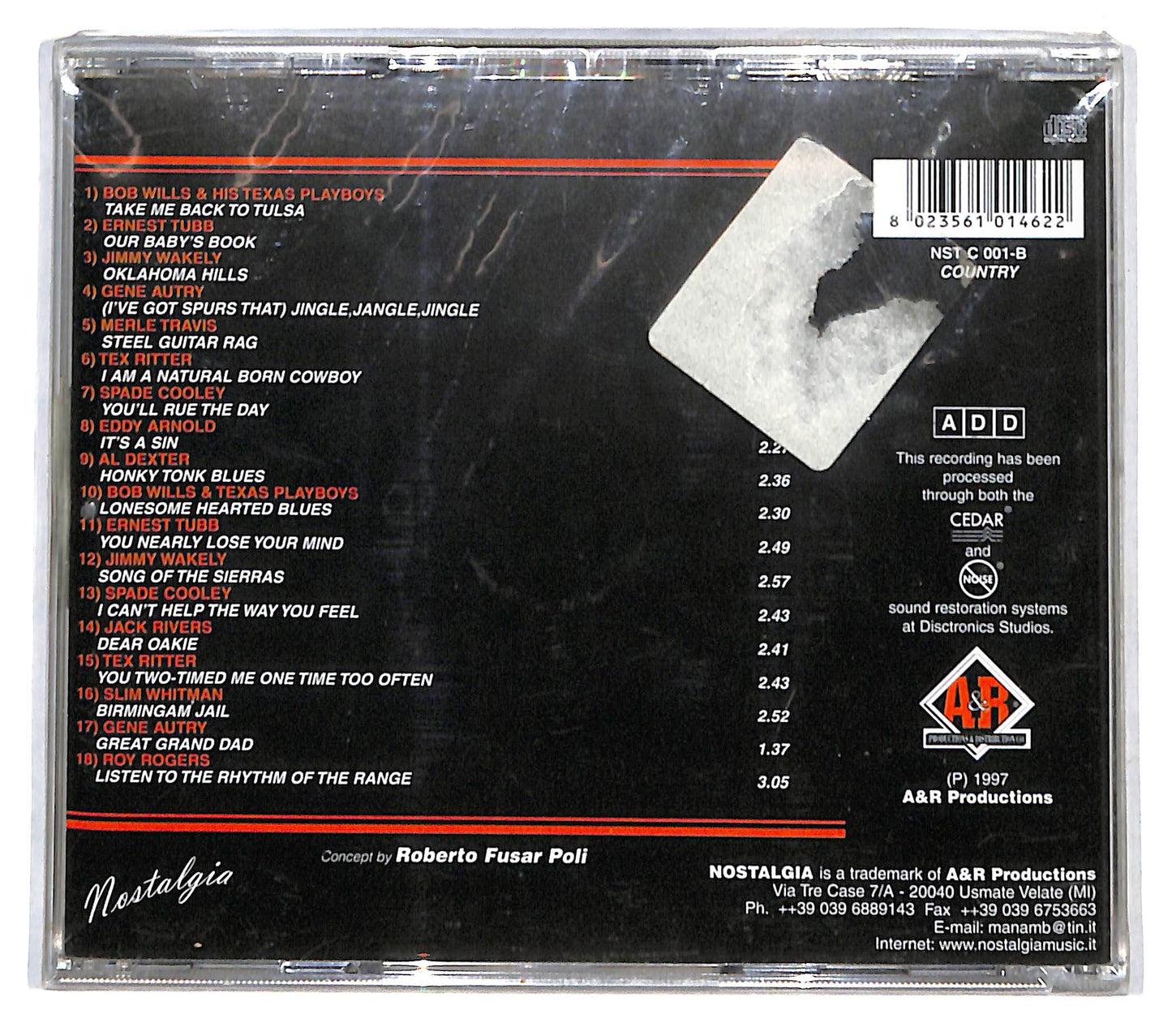 EBOND Various - Country & Western Story CD CD140311