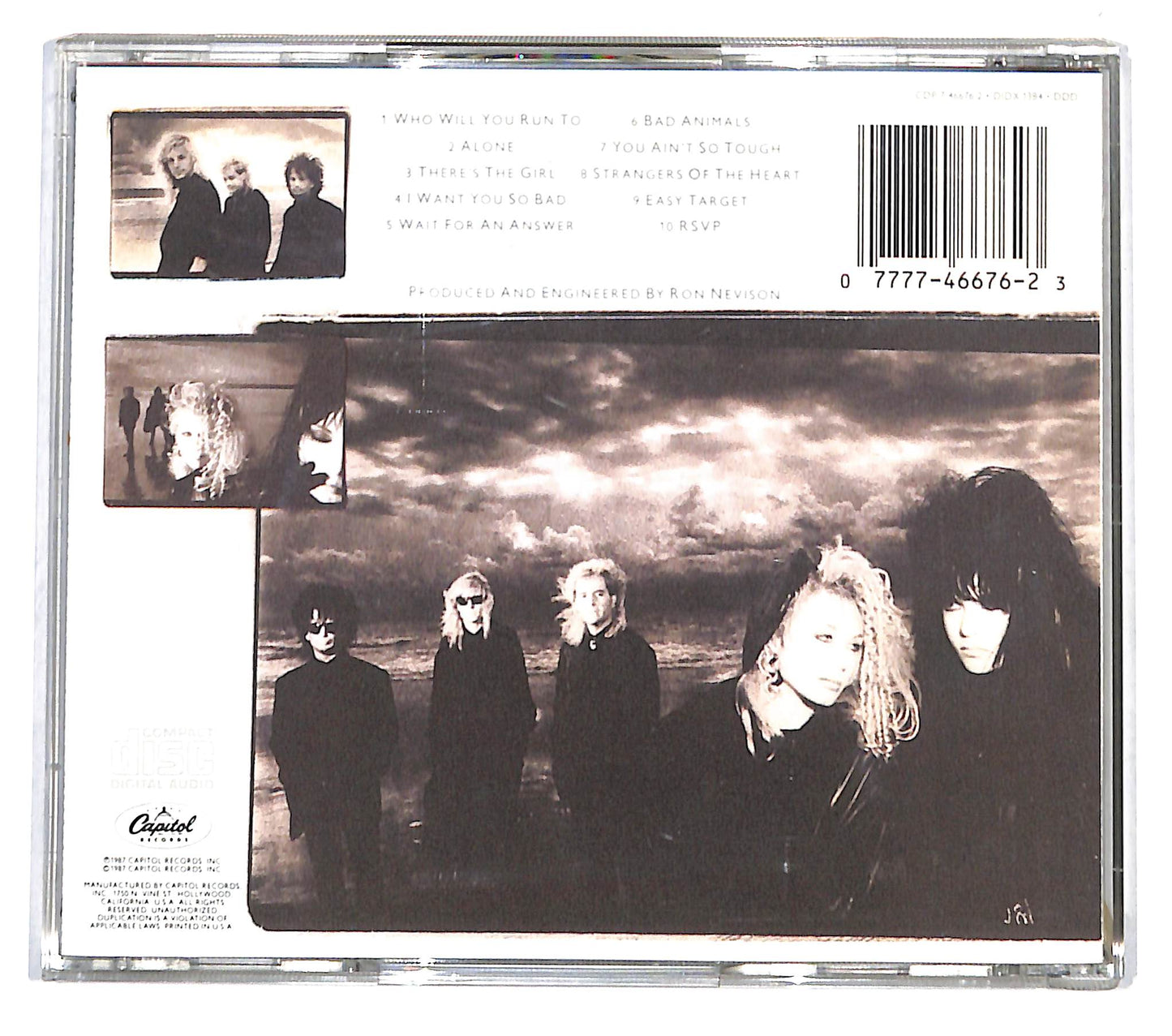 EBOND Heart - Bad Animals CD CD140319