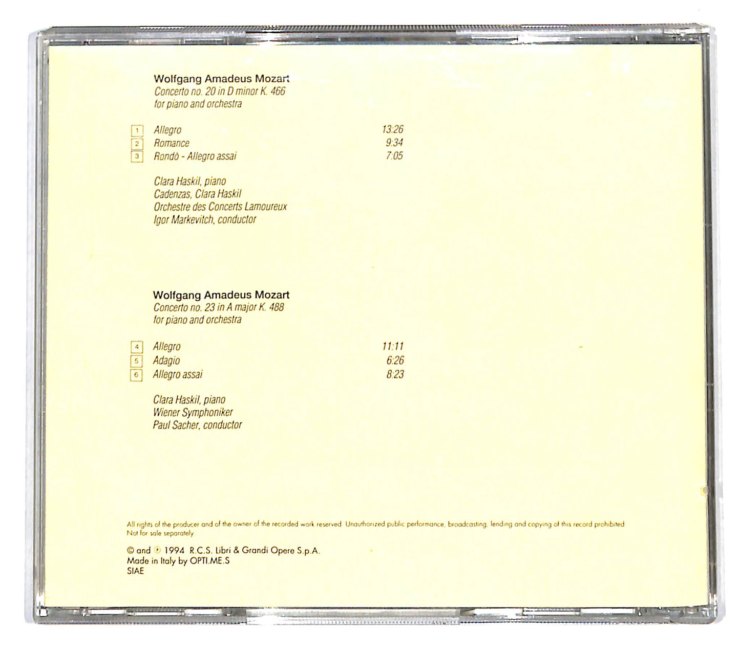EBOND Various - Pianoforte Grandi Compositori Grandi Interpreti 5 CD CD140323
