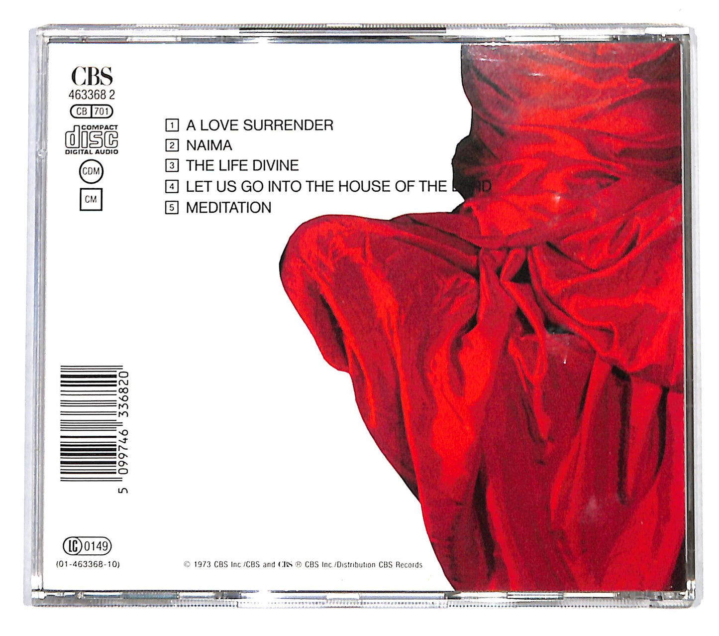 EBOND Santana Mahavishnu John McLaughlin - Love Devotion Surrender CD CD140333